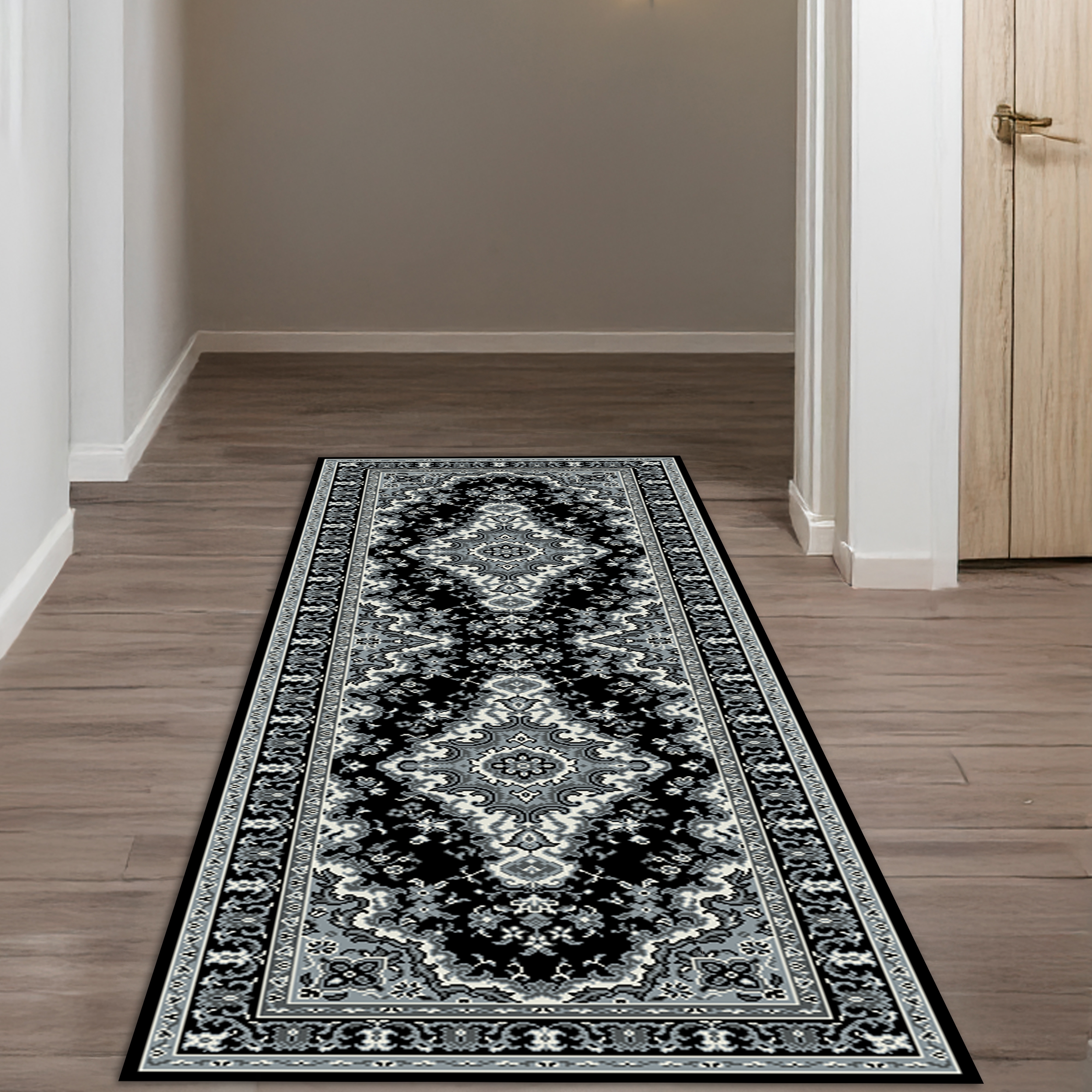 OTTO home Teppich "Oriental, Made in Belgium" rechteckig 7 mm Höhe Orient-Optik, mit Bordüre, Teppich, Kurzflor, Weich, Kundenliebling