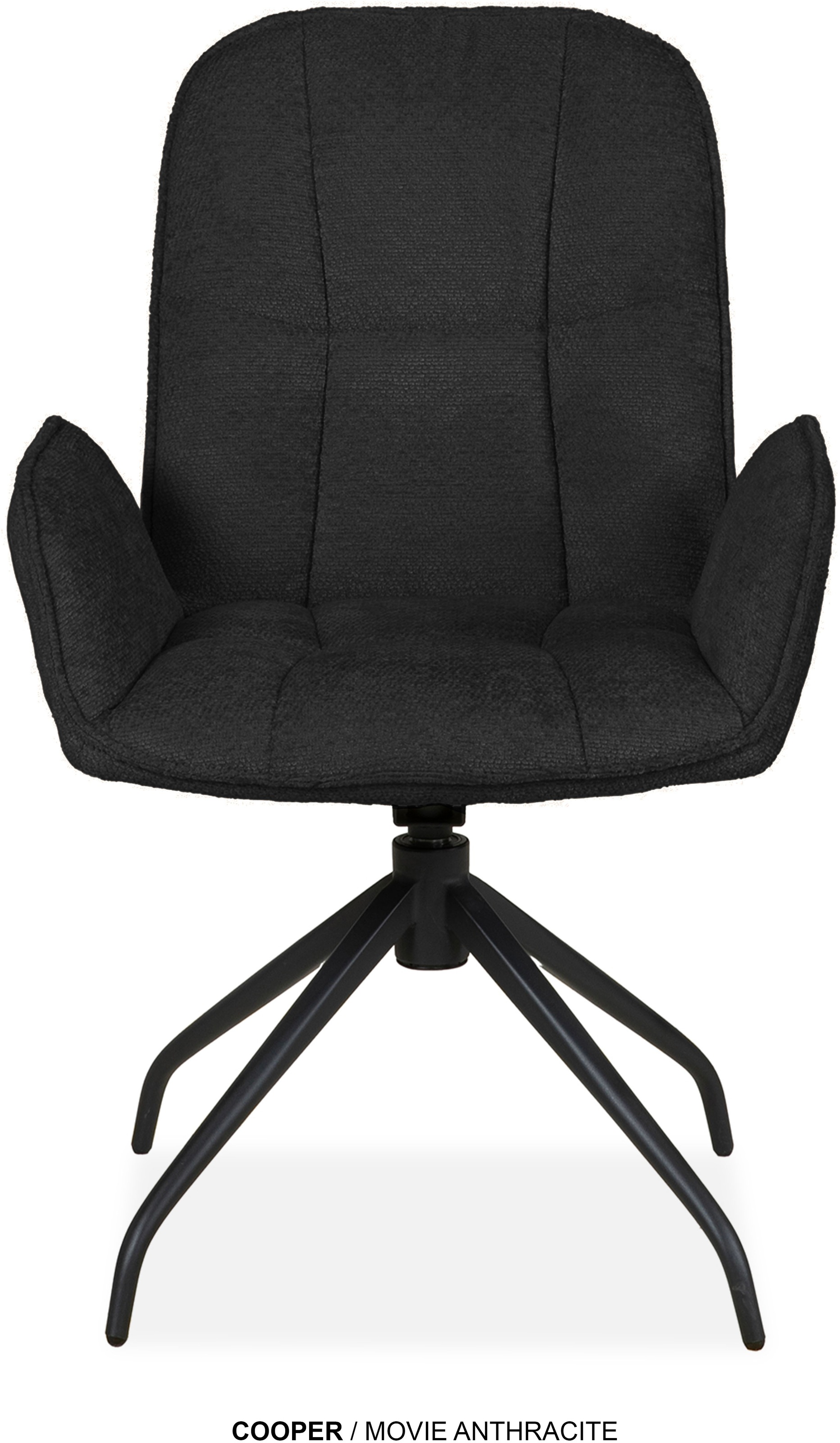 Thumbnail - OMG Design Esszimmerstuhl "Cooper" (Set) 2 Stk.Drehstuhl mit auto-return, Armlehnenstuhl