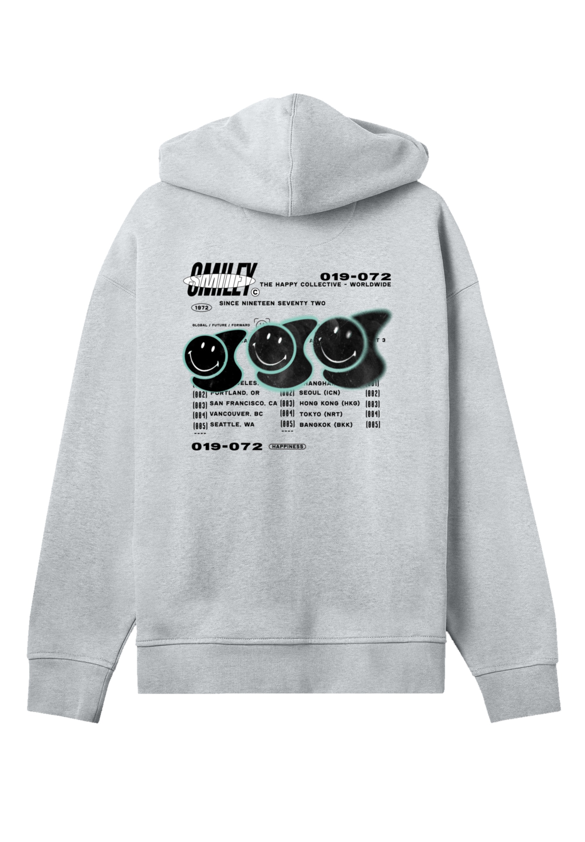F4NT4STIC Kapuzenpullover »Smiley Originals The Happy Collective Streetwear«, Premium Qualität
