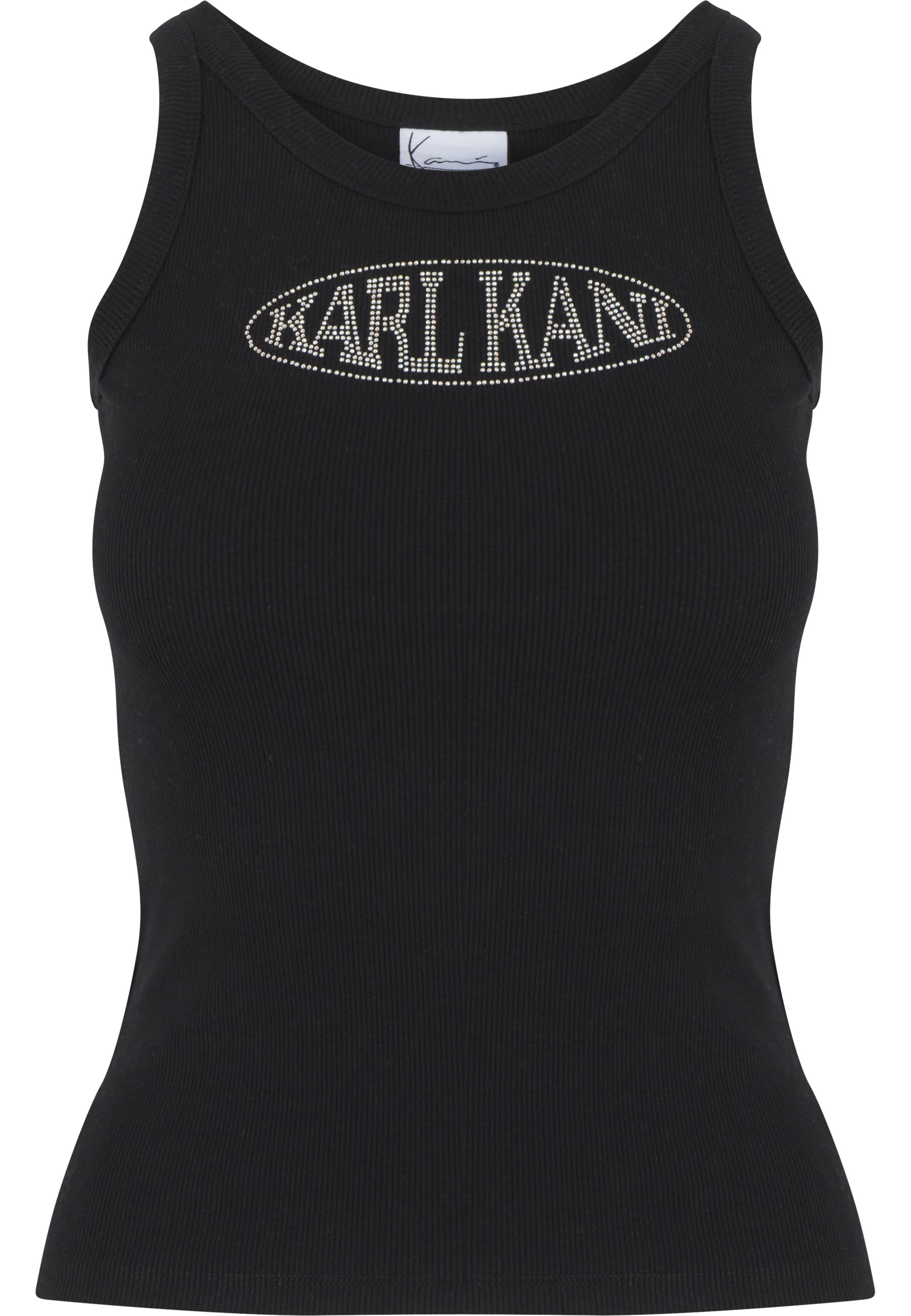 Karl Kani Muskelshirt "Karl Kani Woven Signature Rhinestone Rib Tank" 1