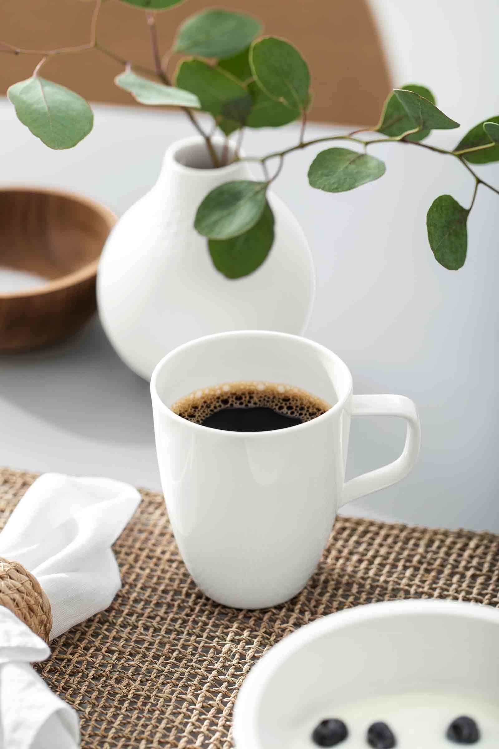 Villeroy & Boch Tasse »Espressotassen mit Untertassen Artesano Original 100 ml 6er Set weiß«