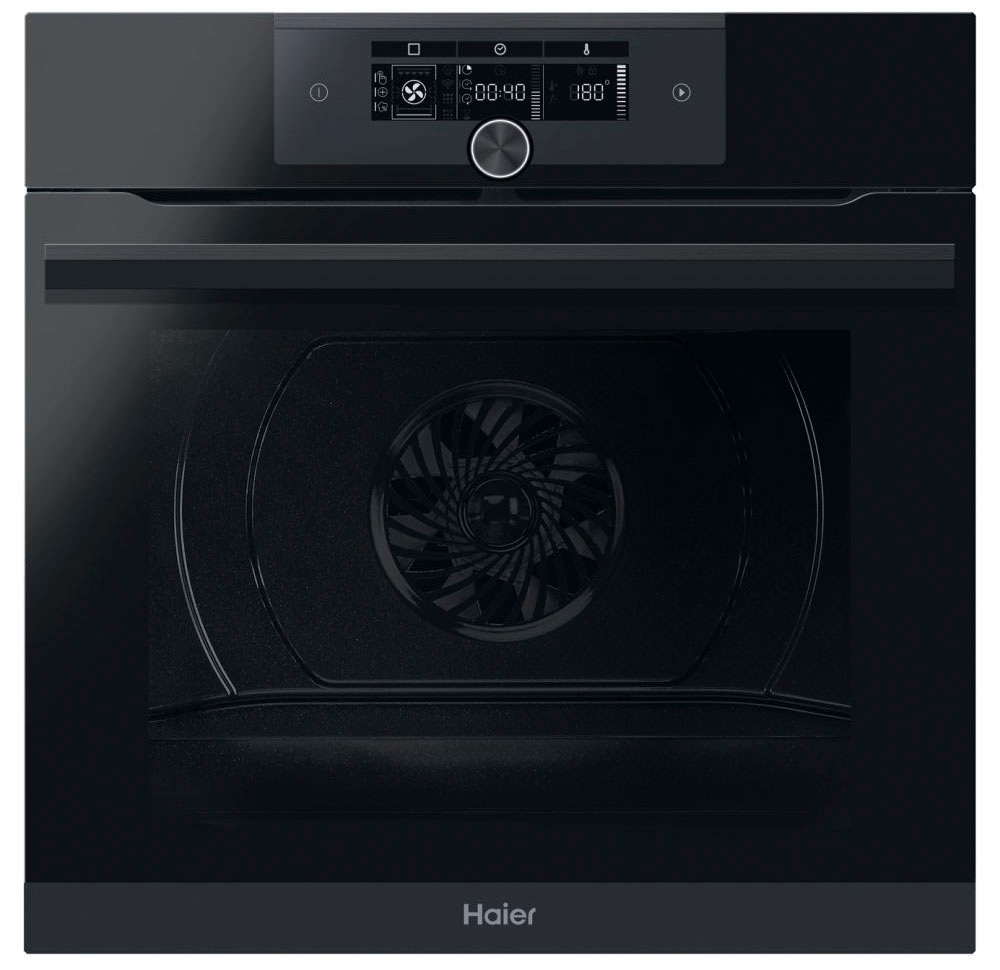 Haier Einbaubackofen "HWO60SM6F8BHD", H2O Reinigung