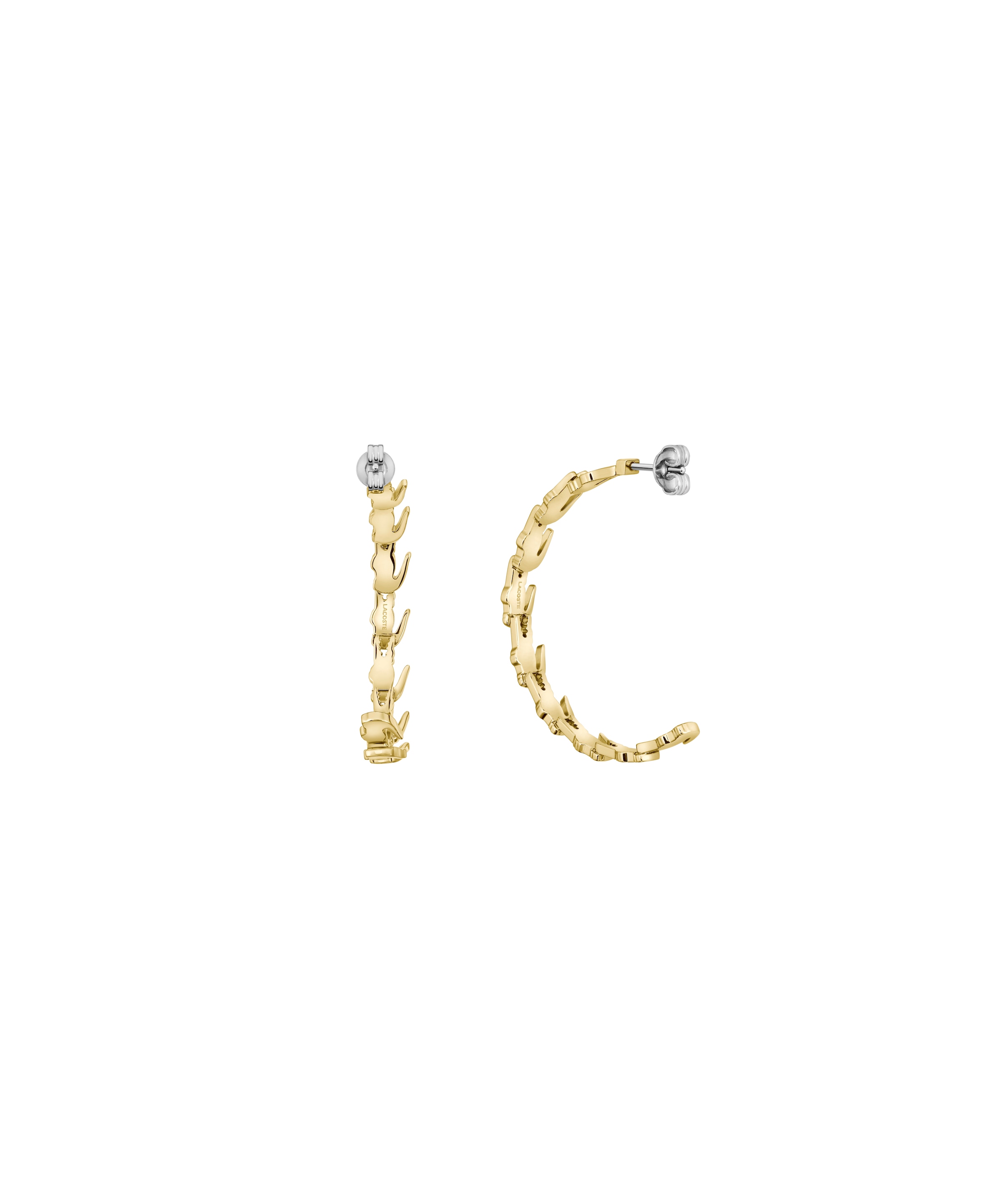 Lacoste Paar Creolen »CROCODILE«