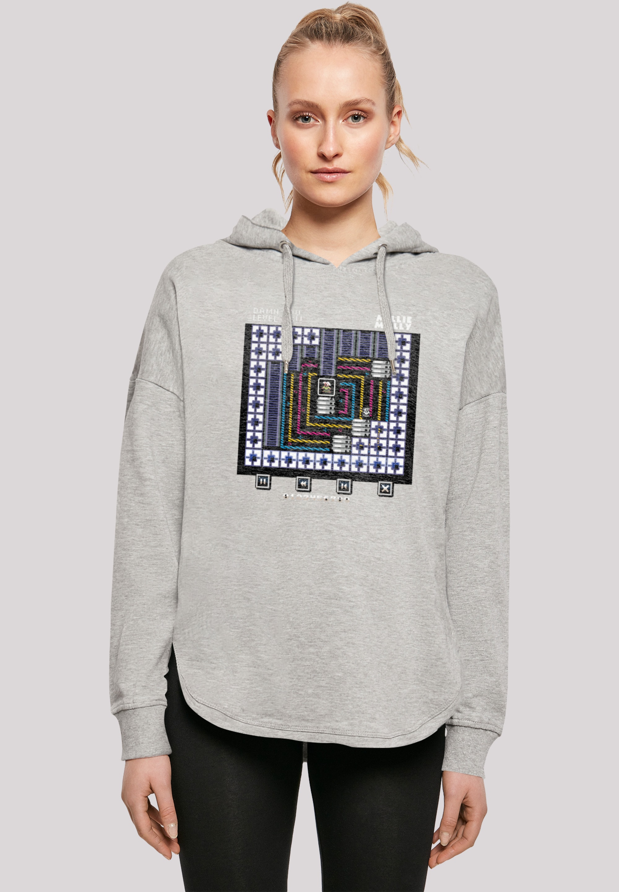 F4NT4STIC Kapuzenpullover "Retro Gaming Level 45", Print günstig online kaufen