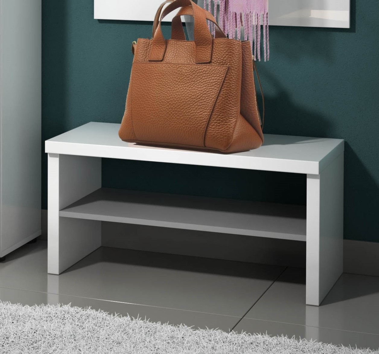 Home affaire Schuhbank "ATRIUM, Garderobenbank, Sitzbank mit Schuhablage, H günstig online kaufen