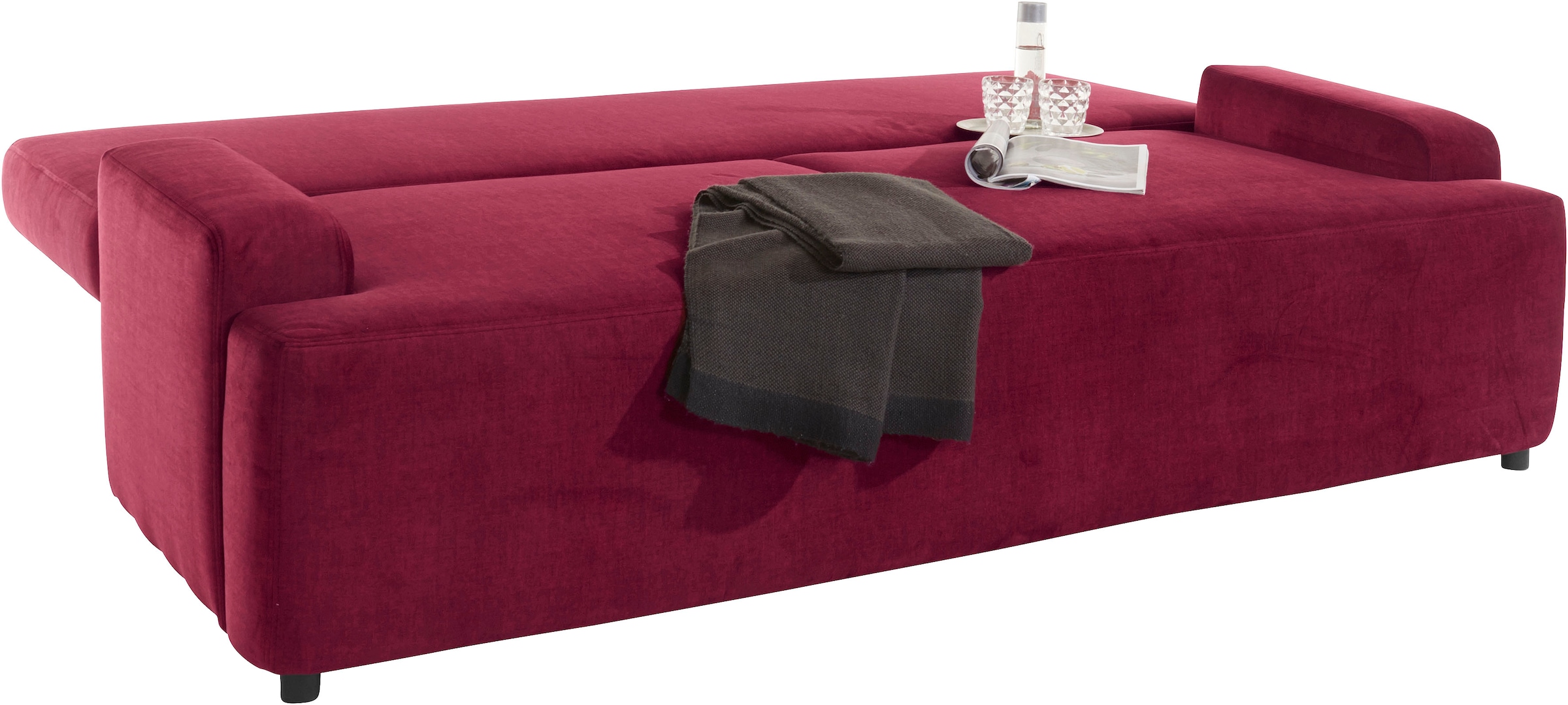 andas Schlafsofa »Halbschlaf«, mit Bettfunktion und Bettkasten