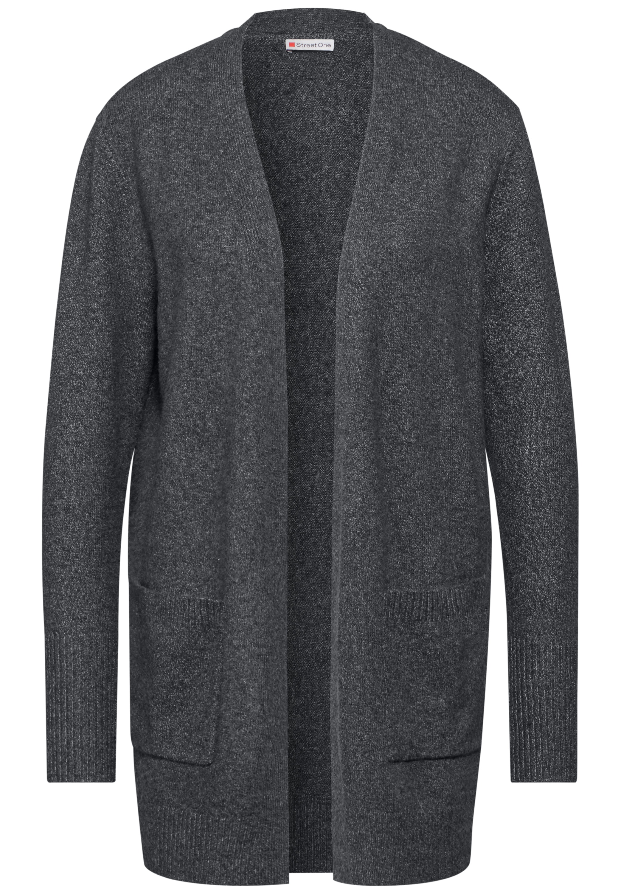 STREET ONE Cardigan, mit Materialmix