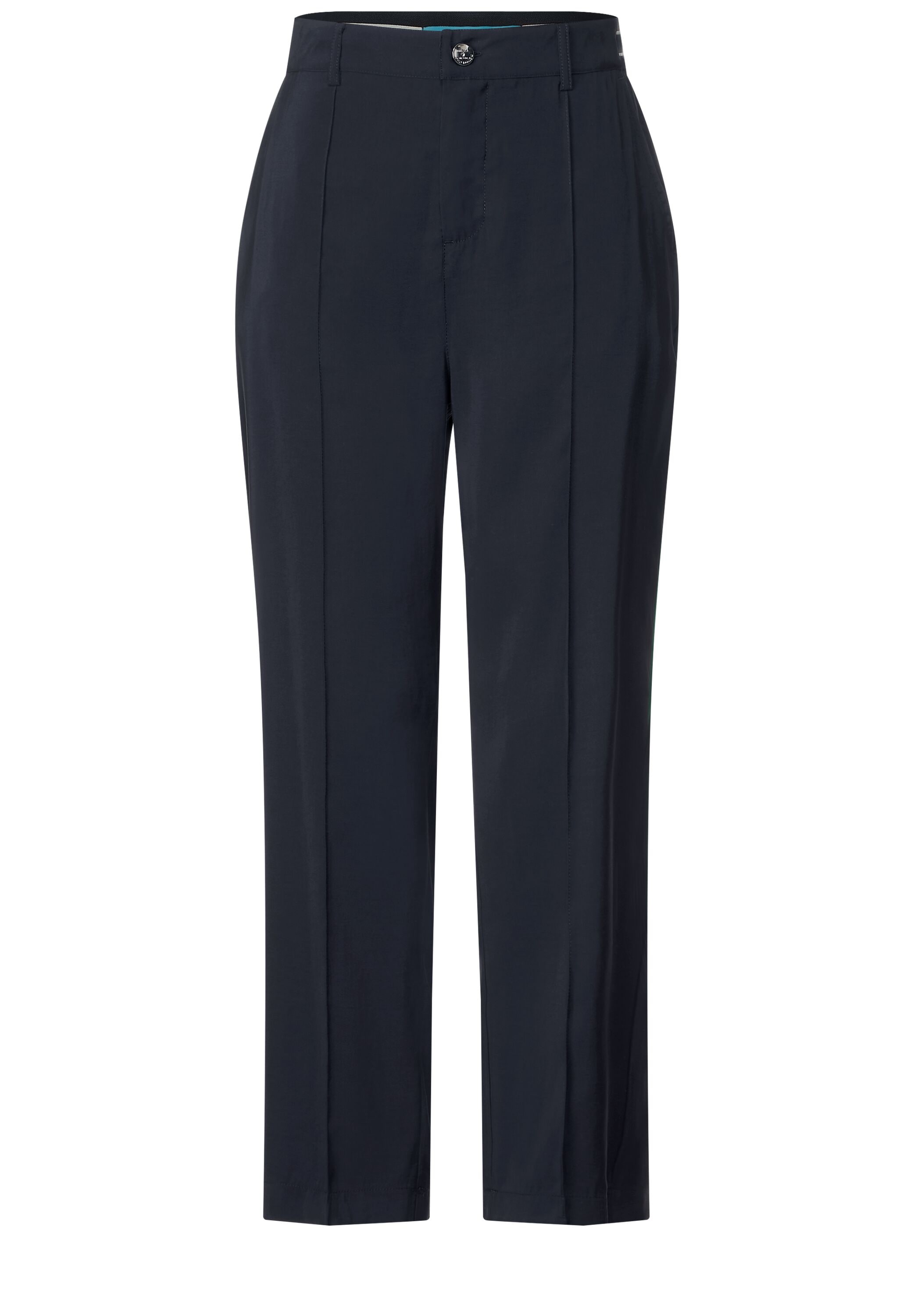 STREET ONE Chinohose, softer Materialmix