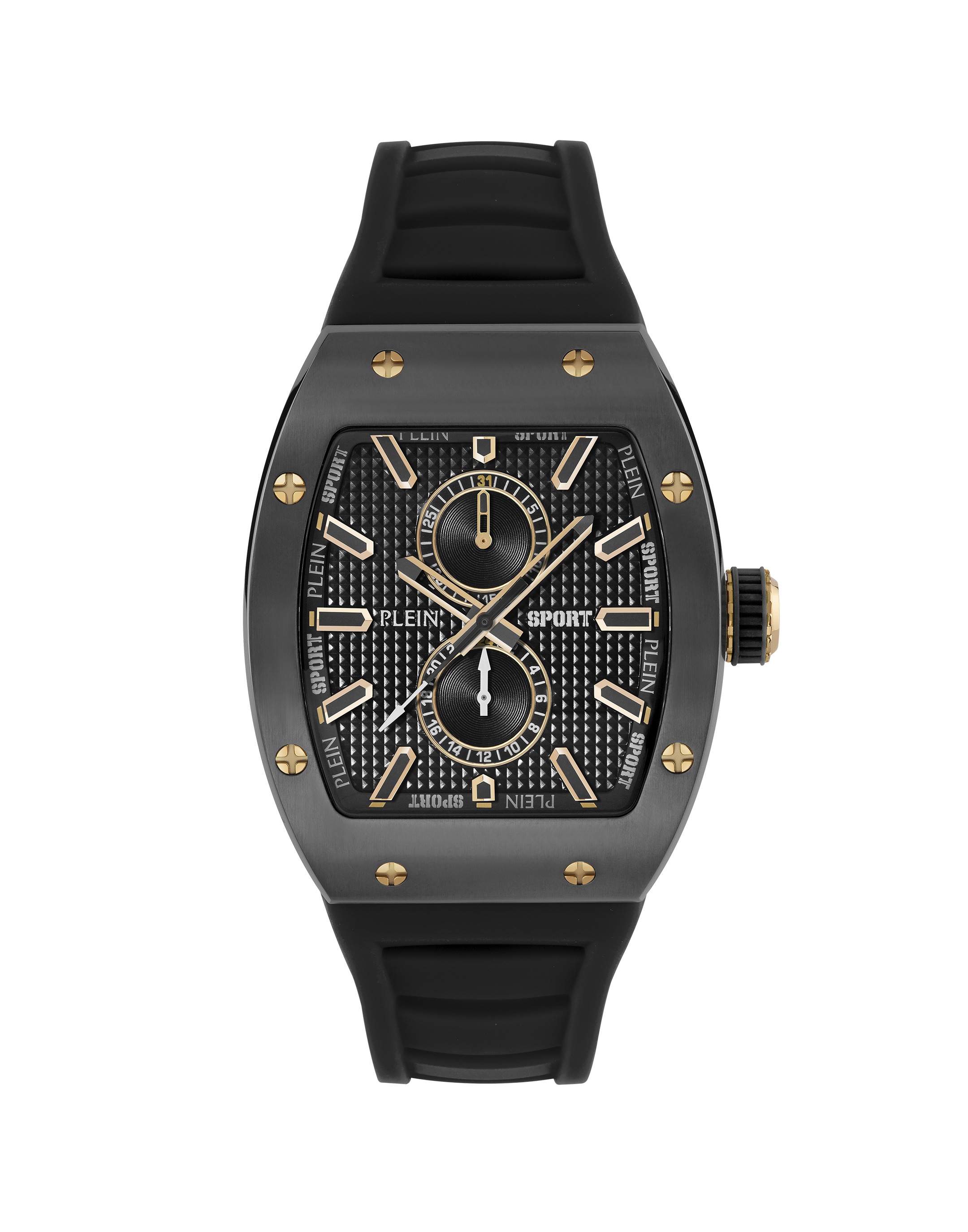 PLEIN SPORT Herren Luxusuhr "Uhren", schwarz, Armbanduhren
