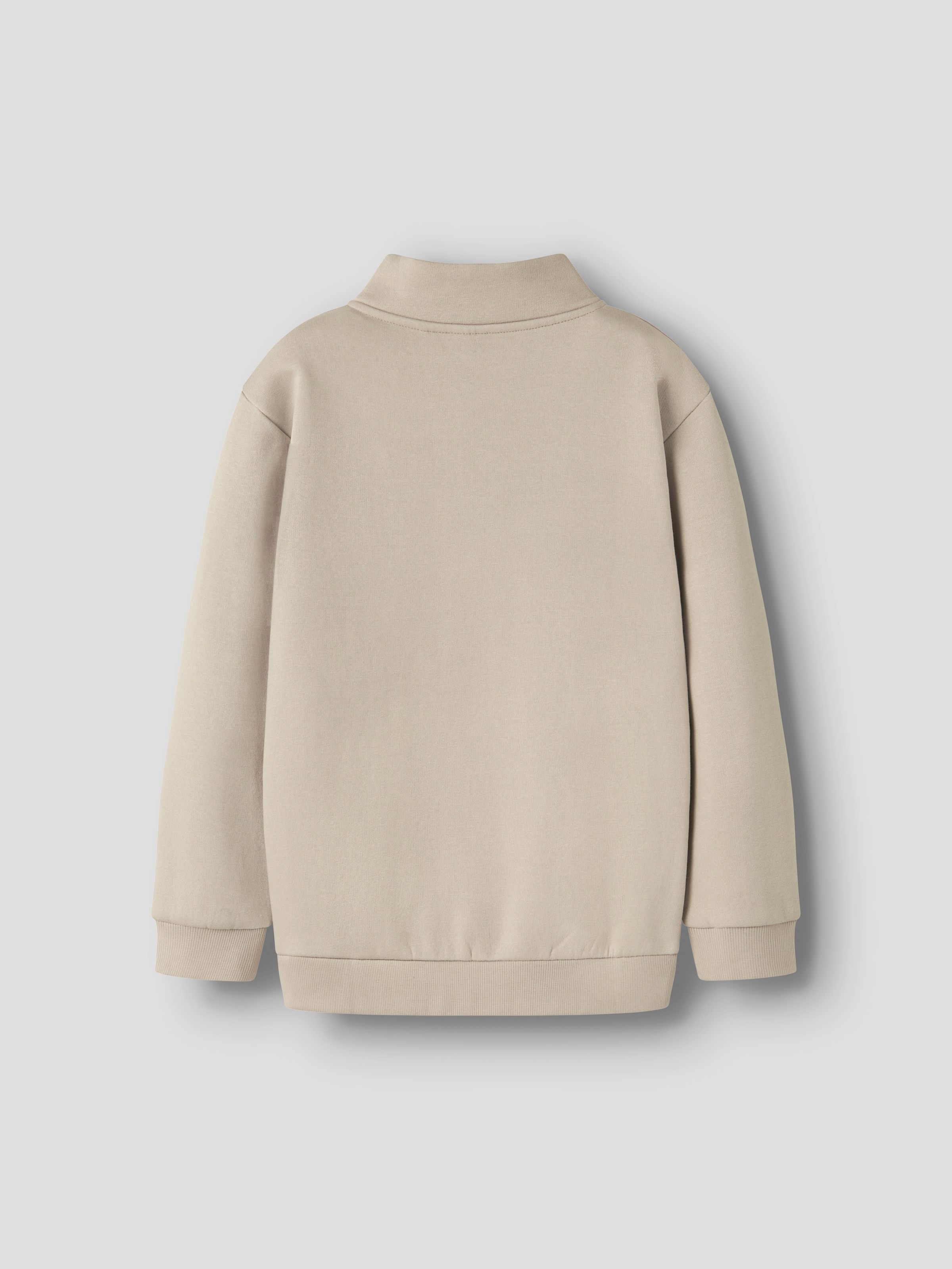 Name It Sweatshirt »NKMBRODY LS NREG SWEAT ZIP BRU NOOS«, mit Stehkragen und kurzem Reißverschluss