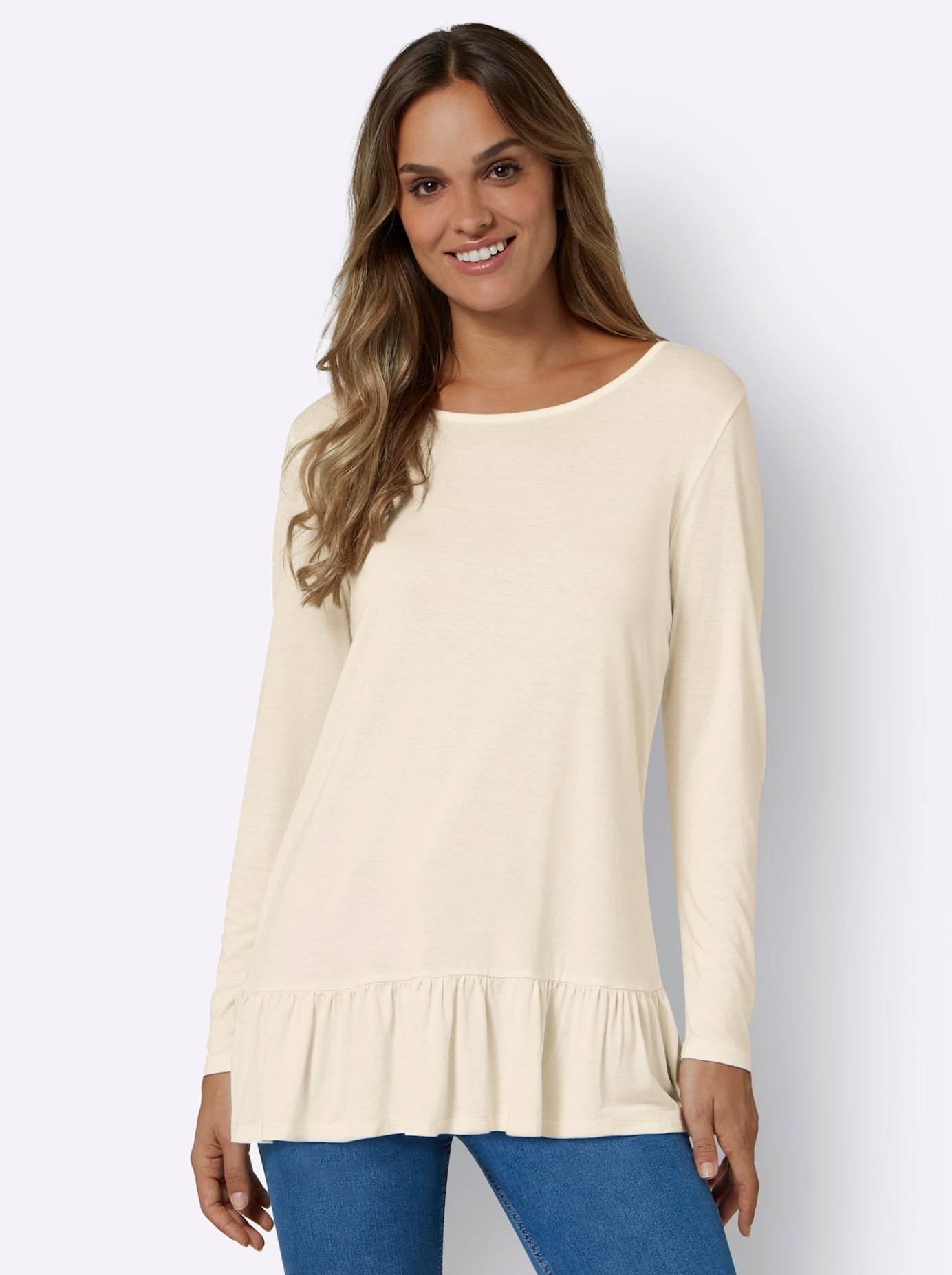 Classic Basics Longshirt "Longshirt" 1 Stk. tlg. günstig online kaufen