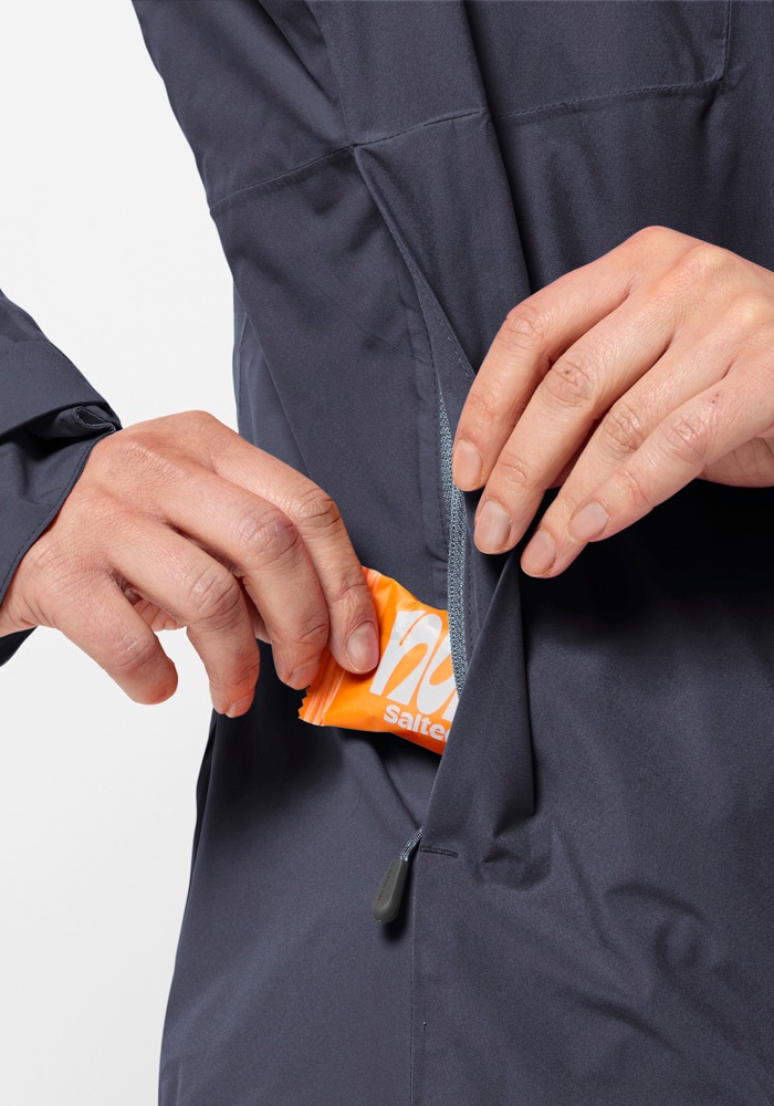 Jack Wolfskin Funktionsjacke »EAGLE PEAK 2L JKT W«, mit Kapuze