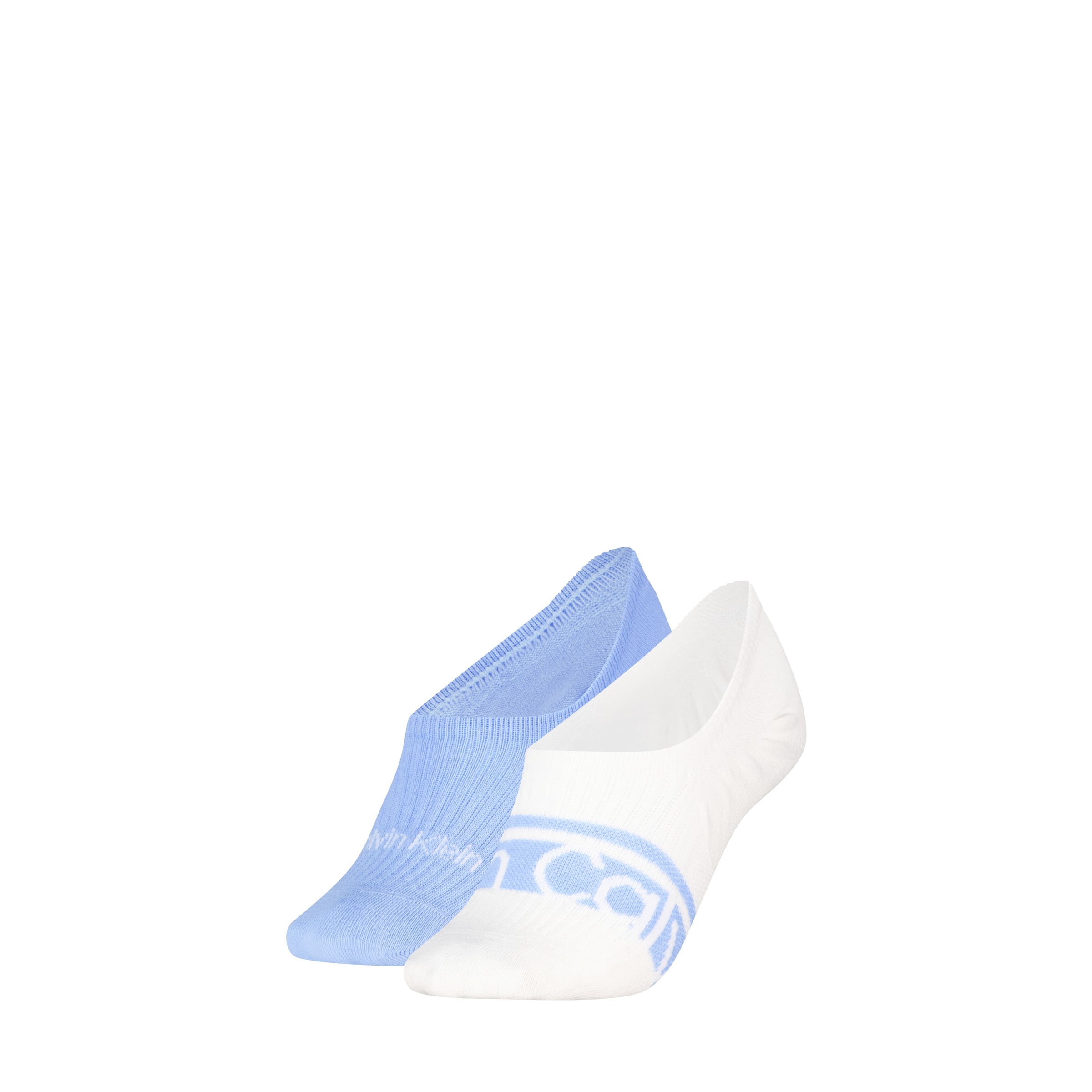 Calvin Klein Füßlinge "CK WOMEN FOOTIE HC LOGO STRIPE" 2 Paar, Antirutsch N günstig online kaufen