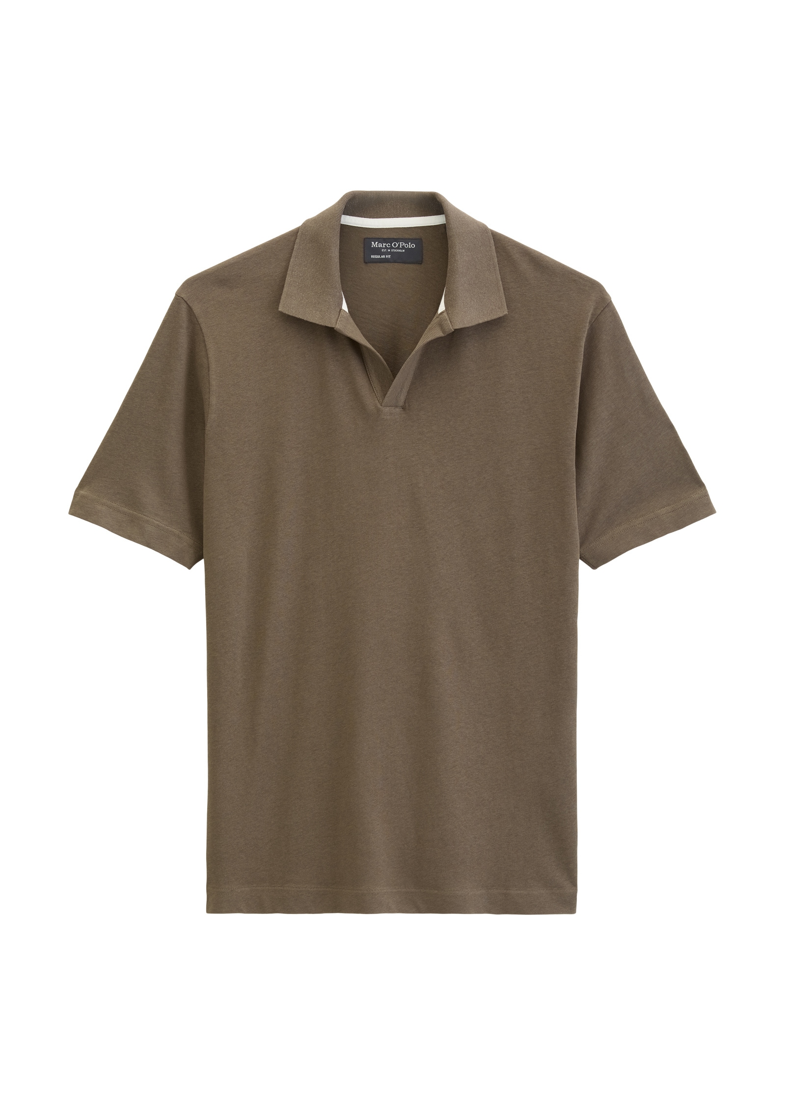 Marc O'Polo Poloshirt »aus Baumwoll-Leinen-Mix«