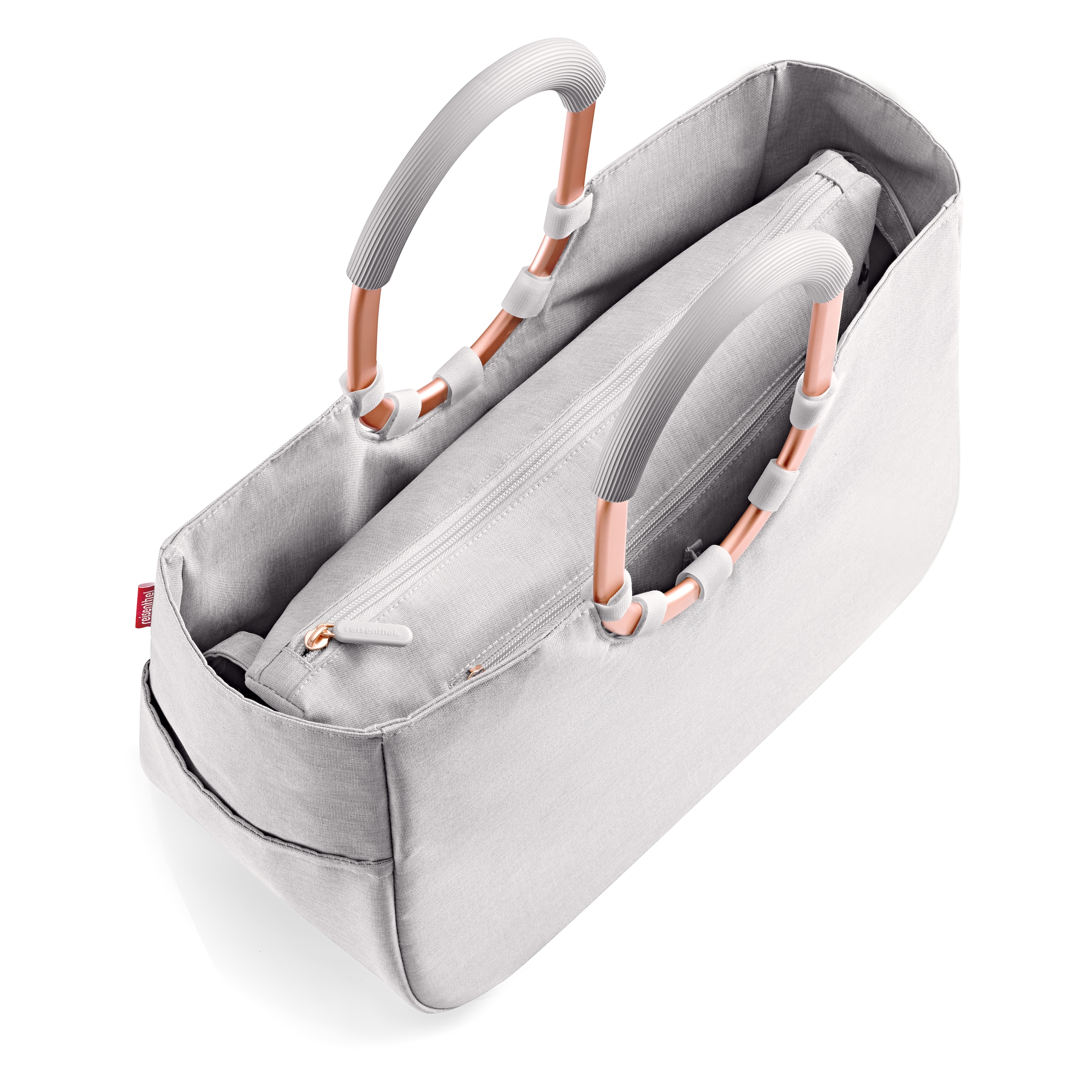 REISENTHEL® Einkaufsshopper »loopshopper M« Herausnehmbare Innentasche, Standfüße, Innentasche Reißverschluss