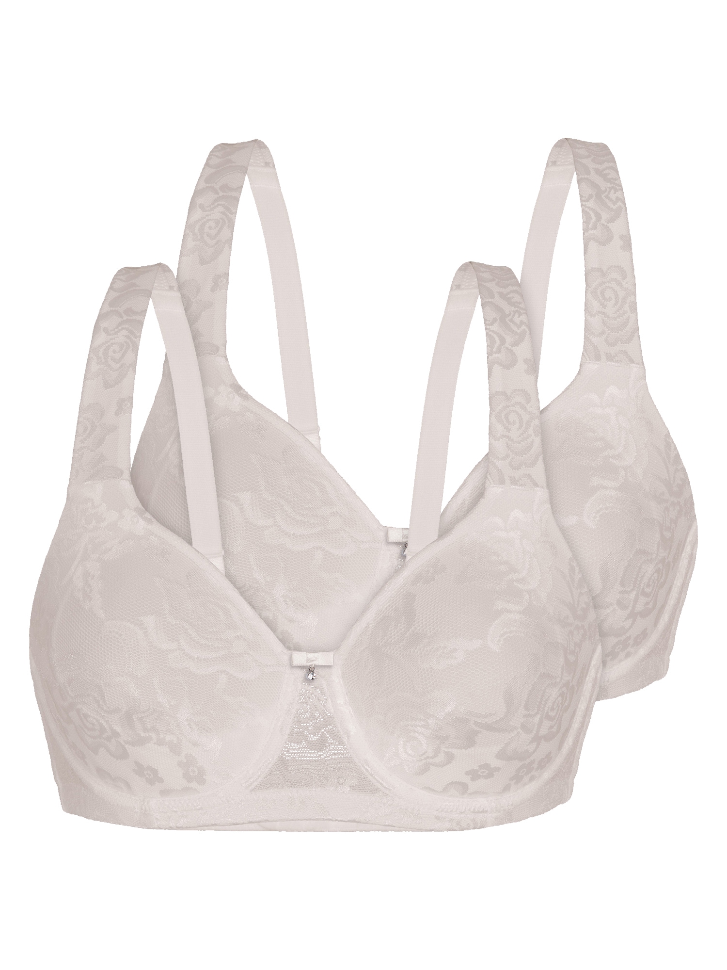 Sassa Bügel-BH »2er Pack Bügel-BH Allover Lace-jacquard« 2 Stk.