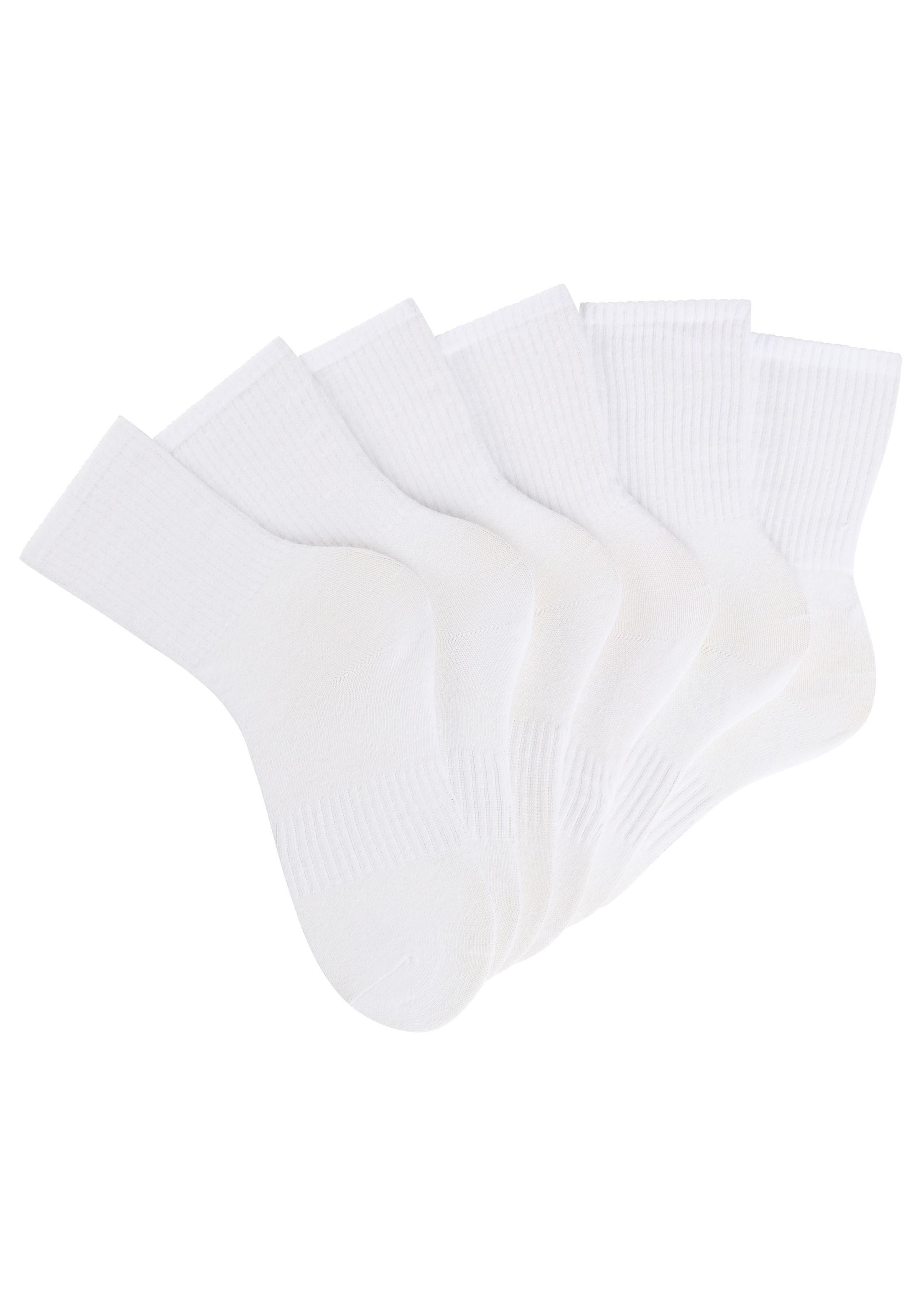 YSABEL MORA Socken 6 Paar tlg. Baumwollmix, Multipack, ohne Bündchen günstig online kaufen