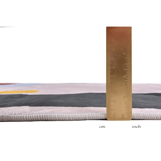 TOM TAILOR HOME Teppich »Shapes - ONE«, rechteckig, Kurzflor, bedruckt,  modernes Design | BAUR