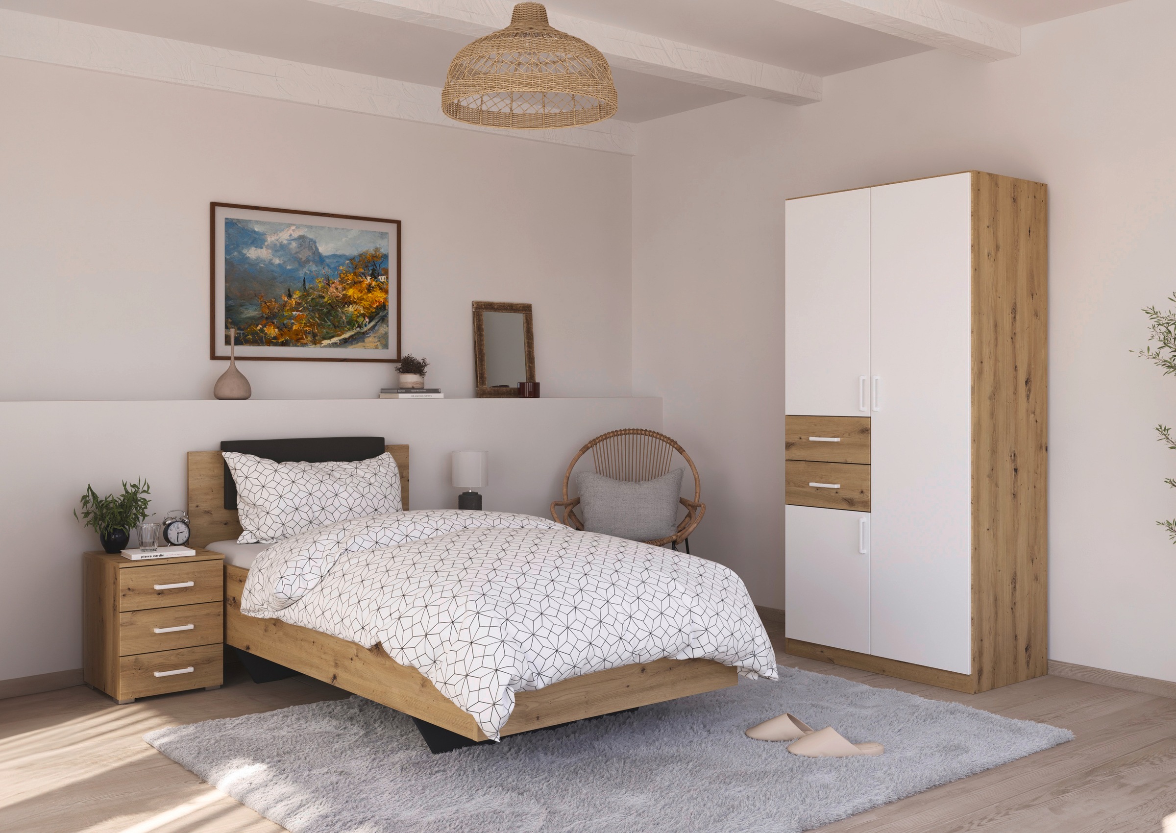 rauch Schlafzimmer-Set "Komplettzimmer Komplettschlafzimmer Schlafzimmer-Se günstig online kaufen