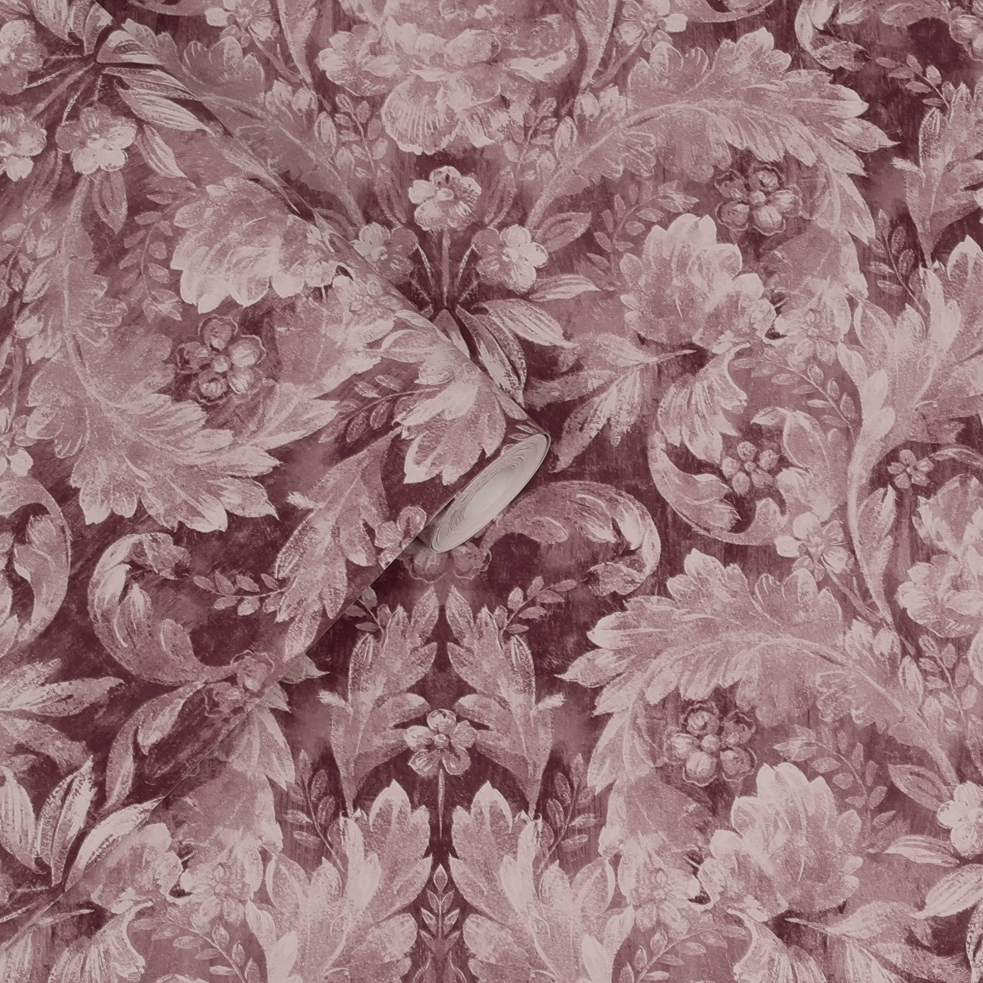 LAURA ASHLEY Vliestapete »Apolline Blackberry«, geblümt, 10mx52cm (ca. 5m2)