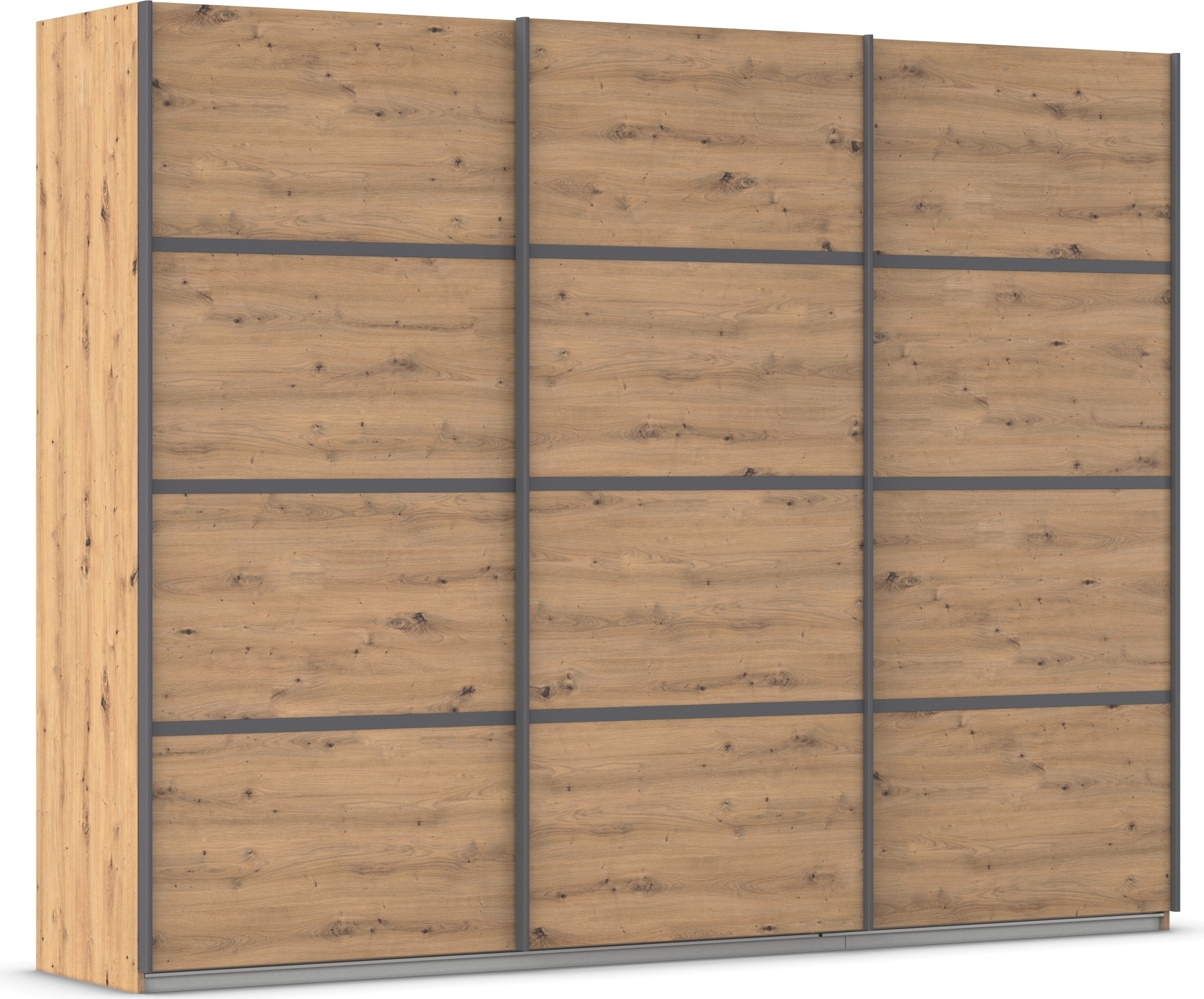 OTTO home Kleiderschrank "Mehrzweckschrank Aktenschrank Möbel Mietswohnung Schlafzimmer AVOLA" 3 verschiedene Ausstattungen BASIC/CLASSIC/PREMIUM (inkl. SOFT-CLOSE), mit eleganten Zierleisten in Chrom, Schwarz oder Weiß MADE IN GERMANY