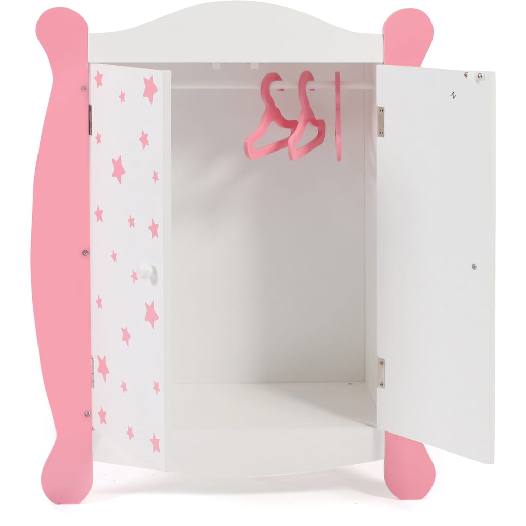 CHIC2000 Puppenkleiderschrank »Stars Pink«