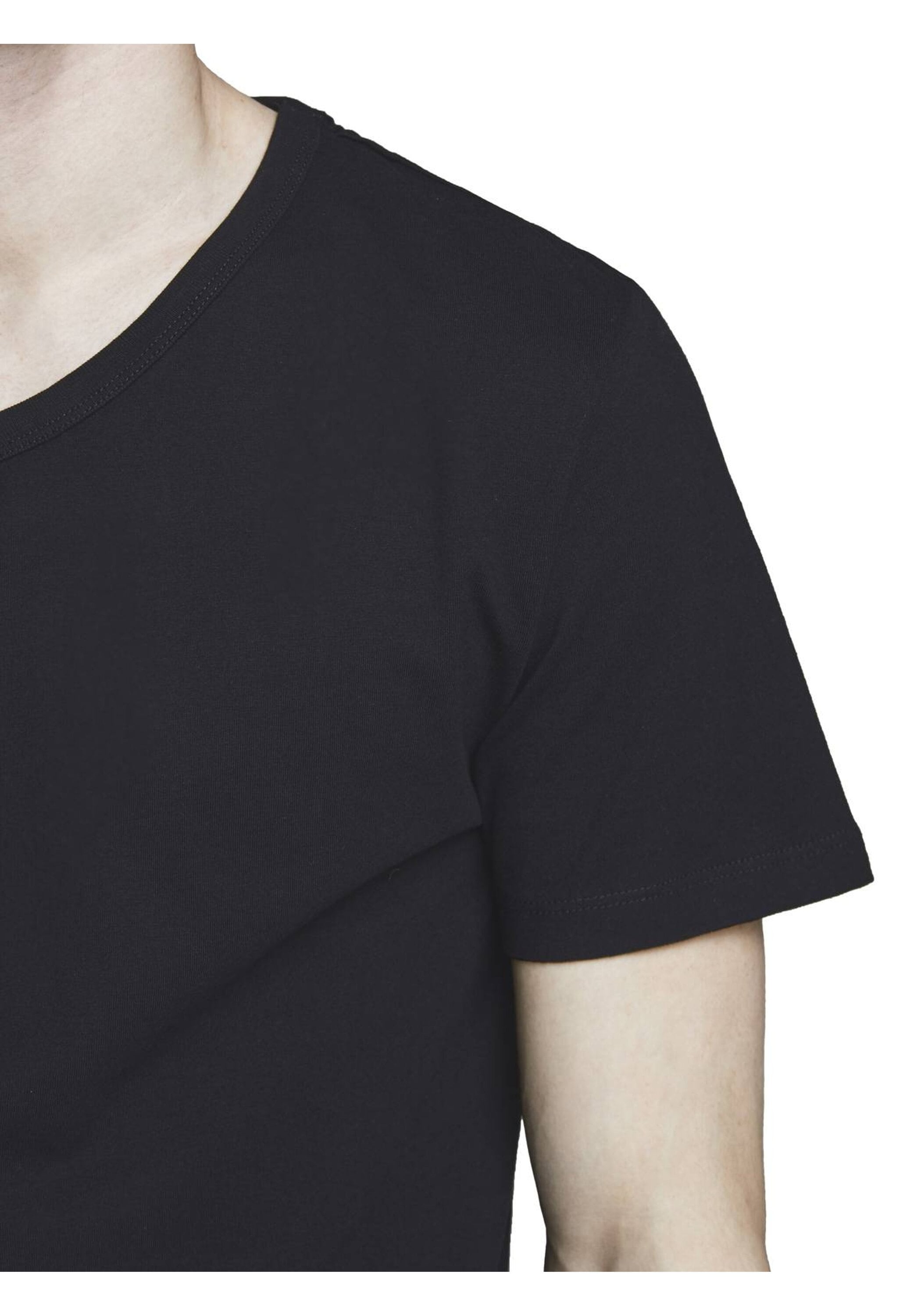 Jack & Jones T-Shirt »T-Shirt JACBASIC V-NECK TEE 2PK 2er Pack«