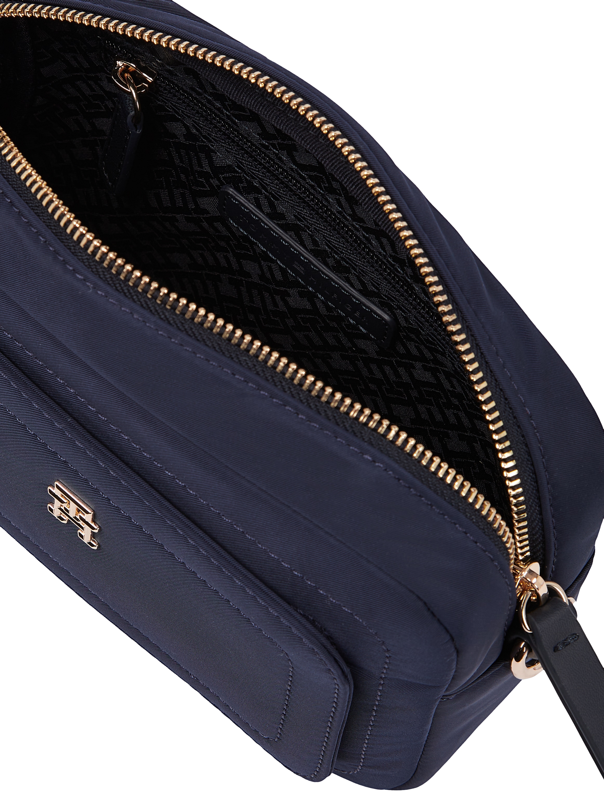 Tommy Hilfiger Umhängetasche »TH SPRING CAMERA BAG«, Damen Mini Bag, Schultertasche mit verstellbarem Schulterriemen