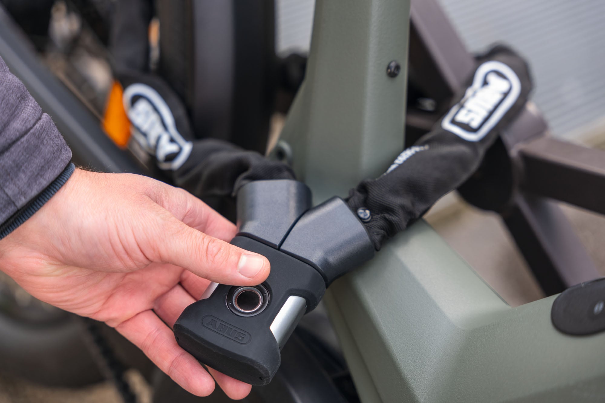 ABUS Kettenschloss »Yardo 7807F BK«