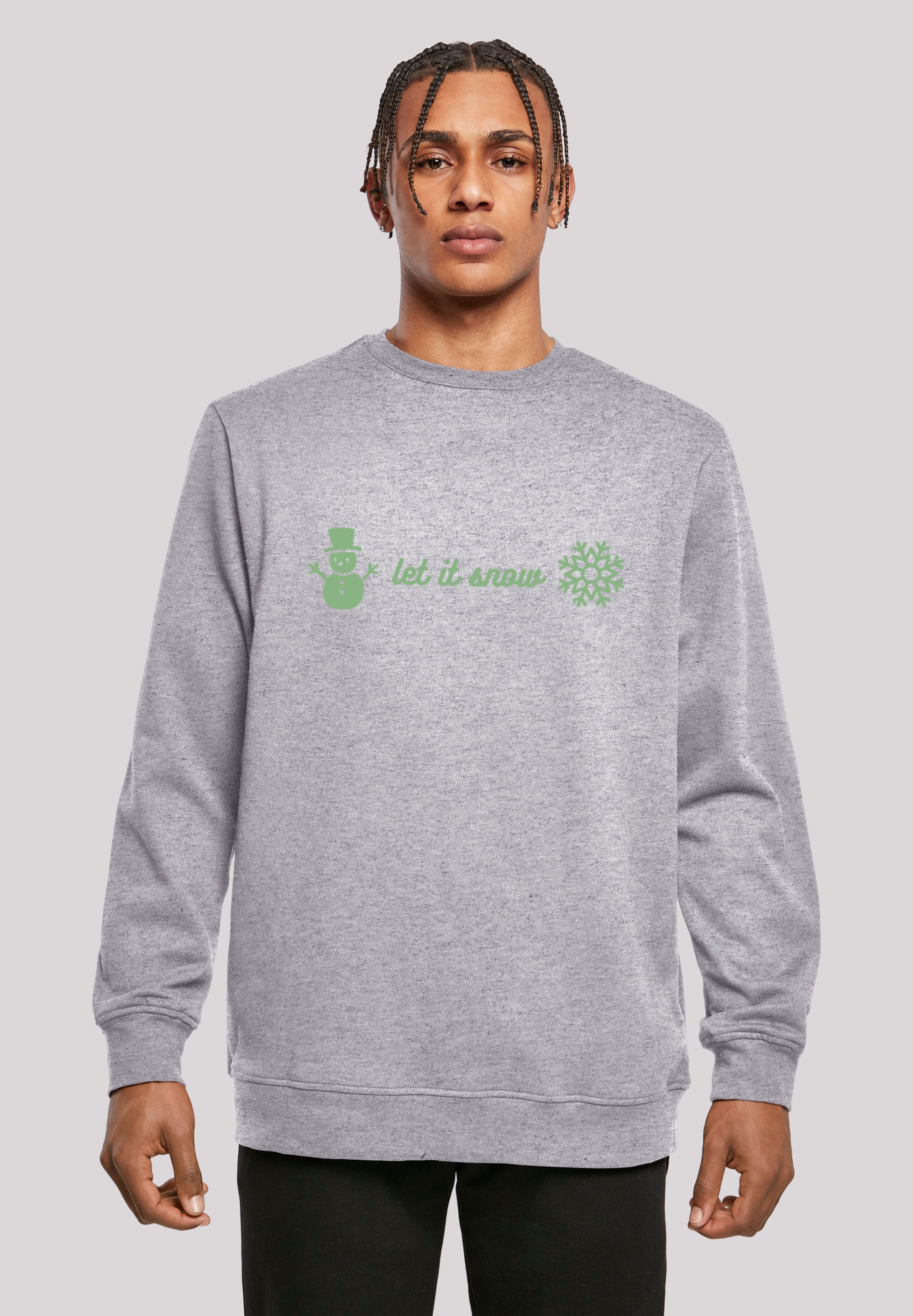 F4NT4STIC Kapuzenpullover "Let It Snow Weihnachten", Print günstig online kaufen