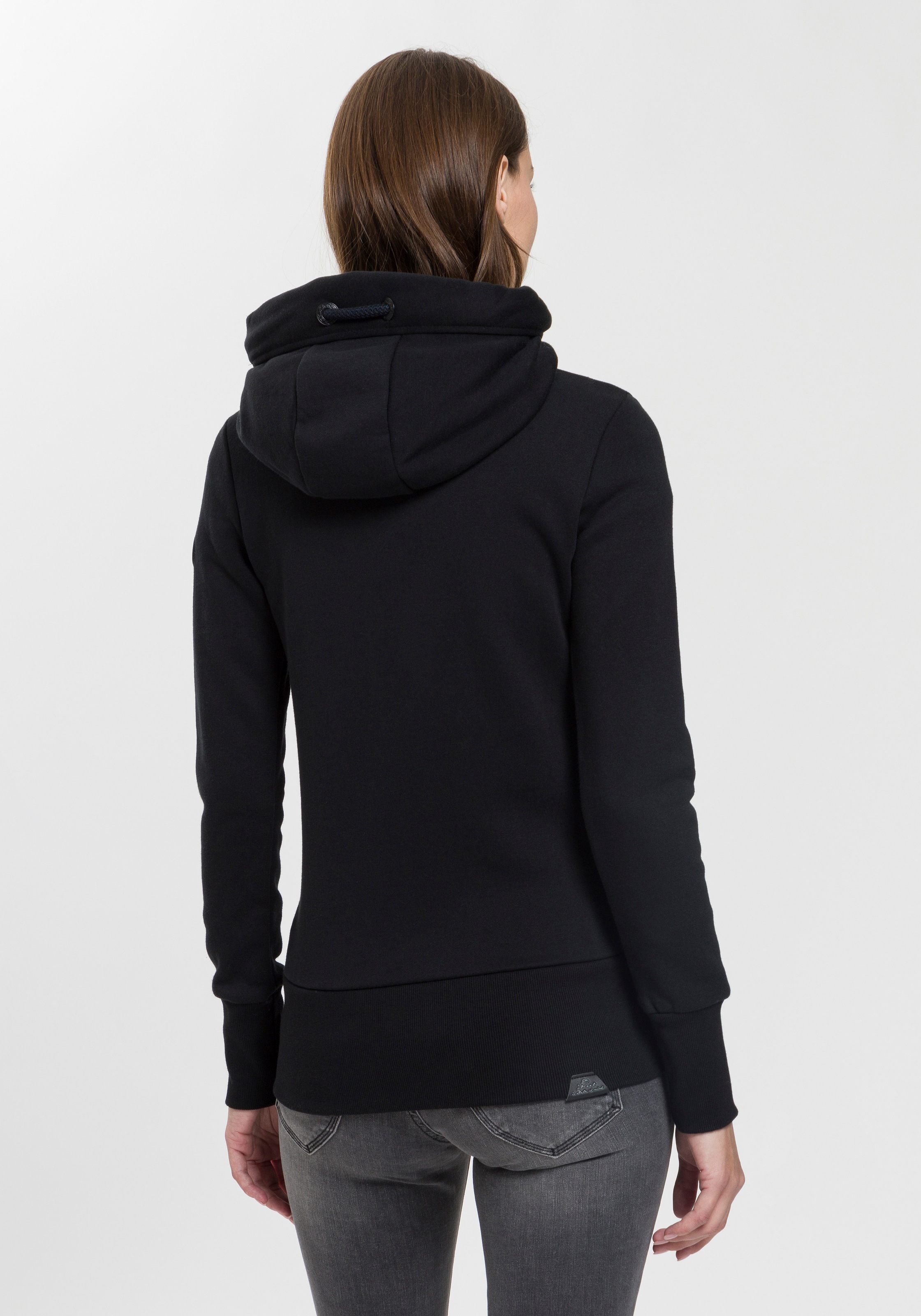 Ragwear Sweatjacke "NESKA ZIP O", mit extra breiten Bündchen günstig online kaufen