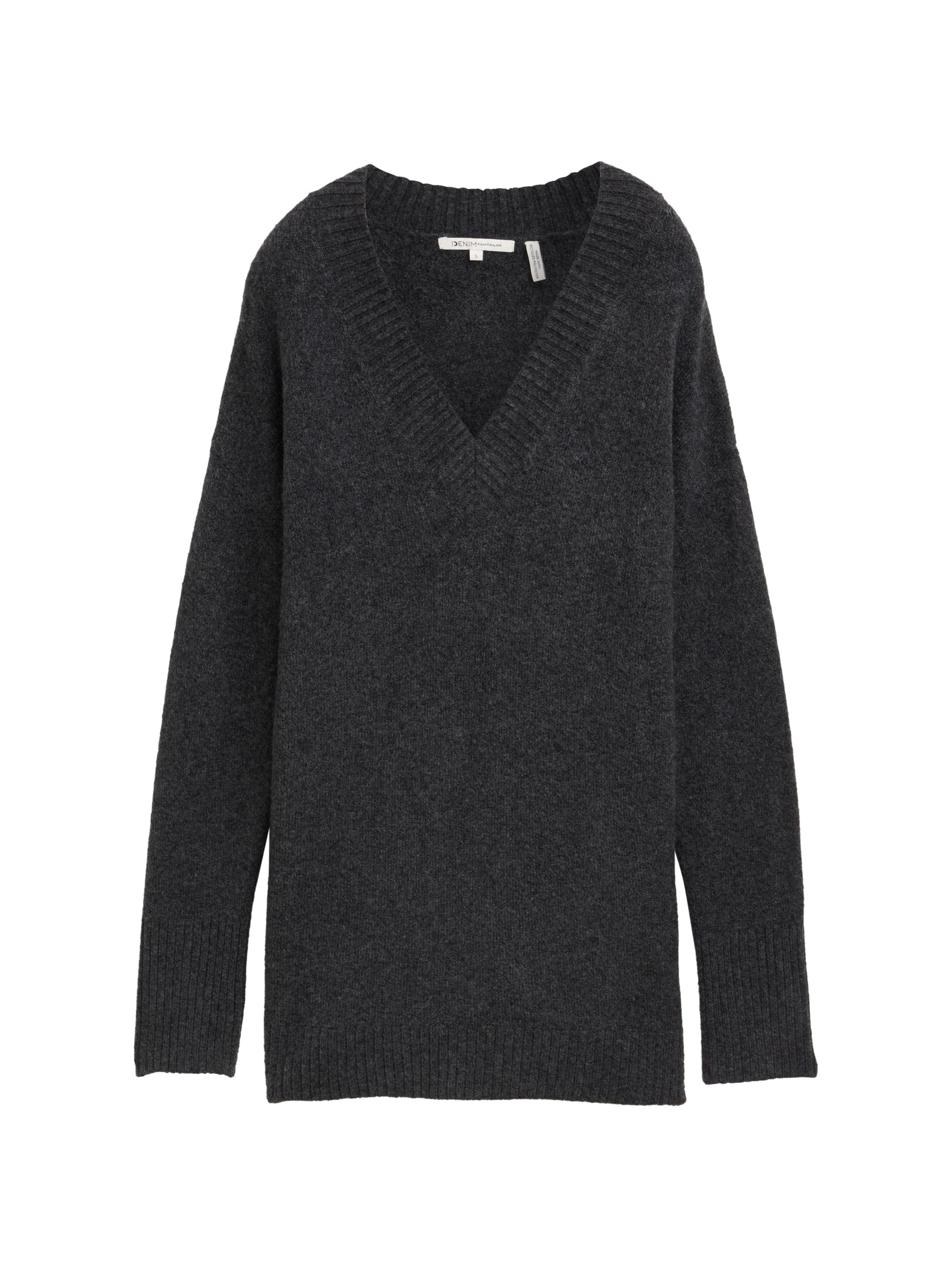 TOM TAILOR Denim Longpullover, in Melange Optik