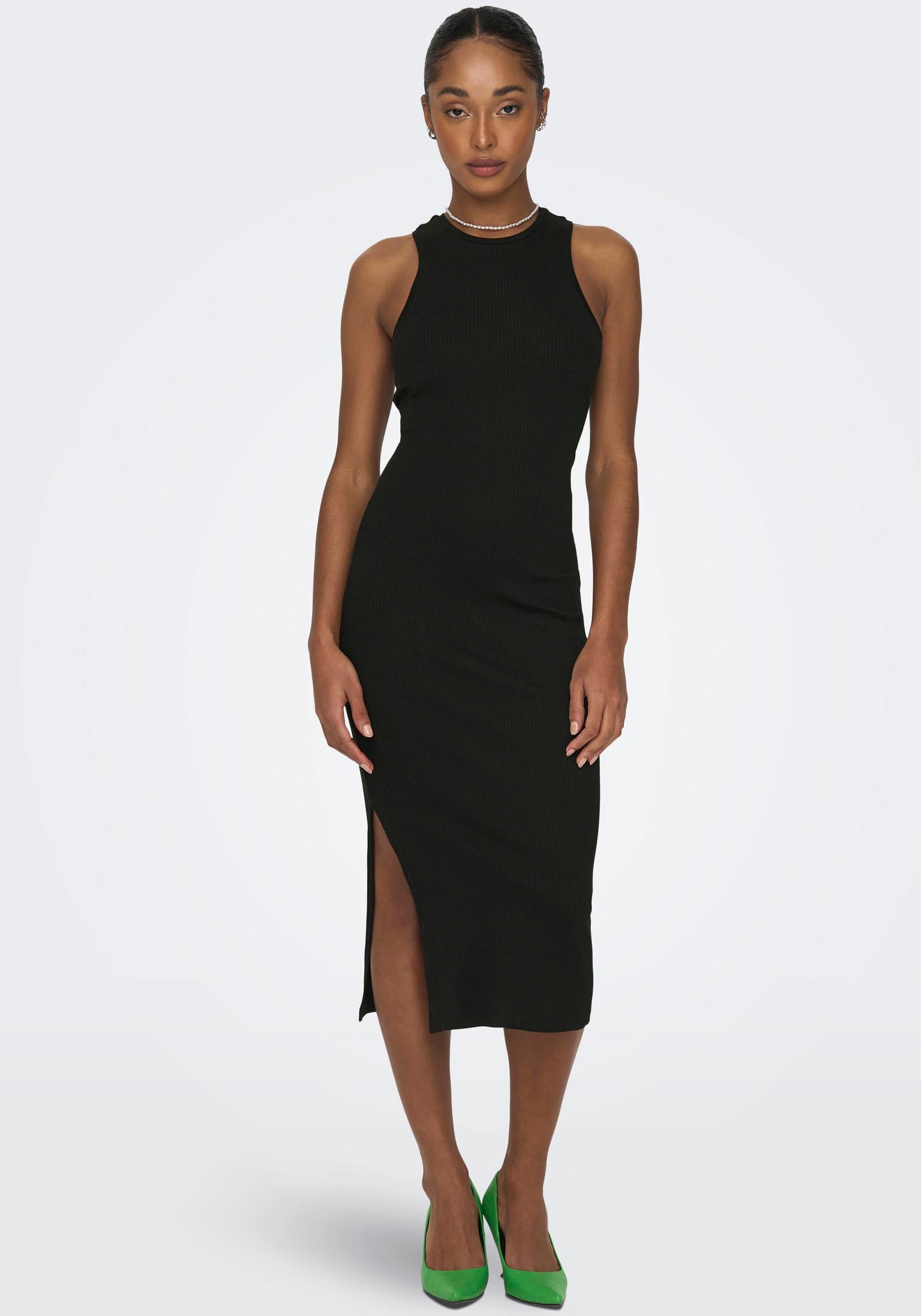ONLY Jerseykleid "ONLBELFAST – Jerseykleid mit figurbetonter Passform", fig günstig online kaufen