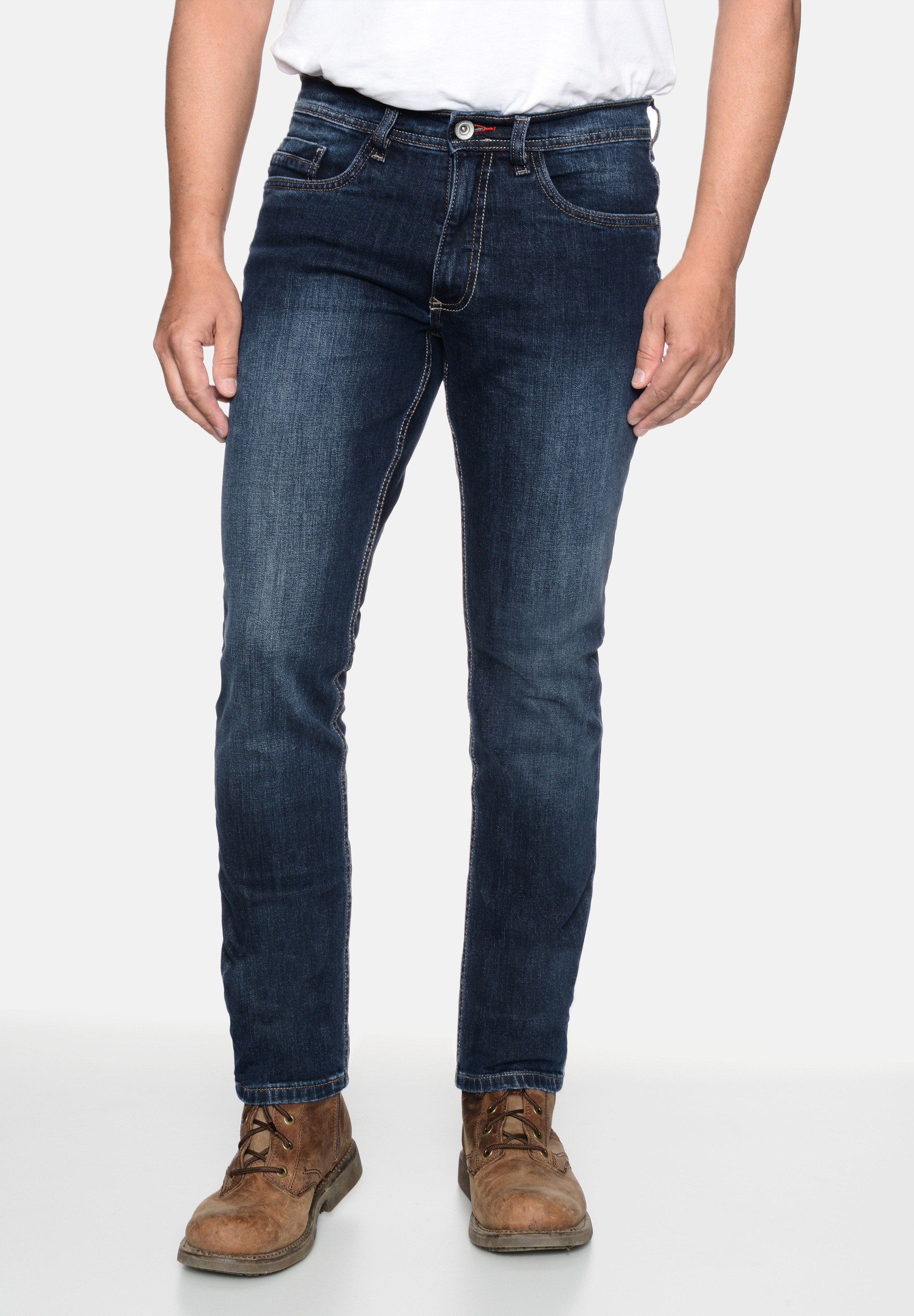 HERO by John Medoox 5-Pocket-Jeans "Portland Denim Slim Straight Stretch Je günstig online kaufen