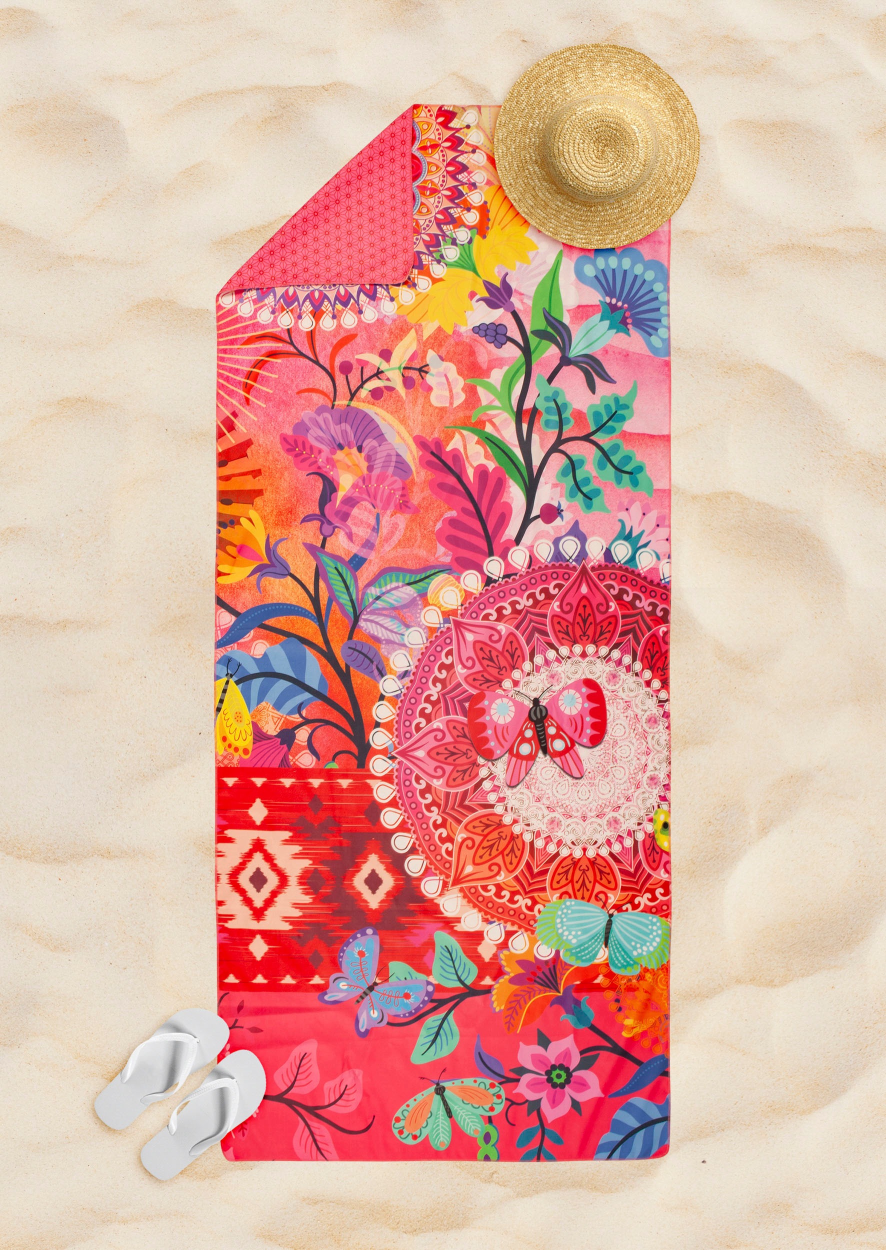 hip Reisehandtuch "Giselah" Mikrofaser, 75x180, Schnelltrocknend, Reisen, S günstig online kaufen