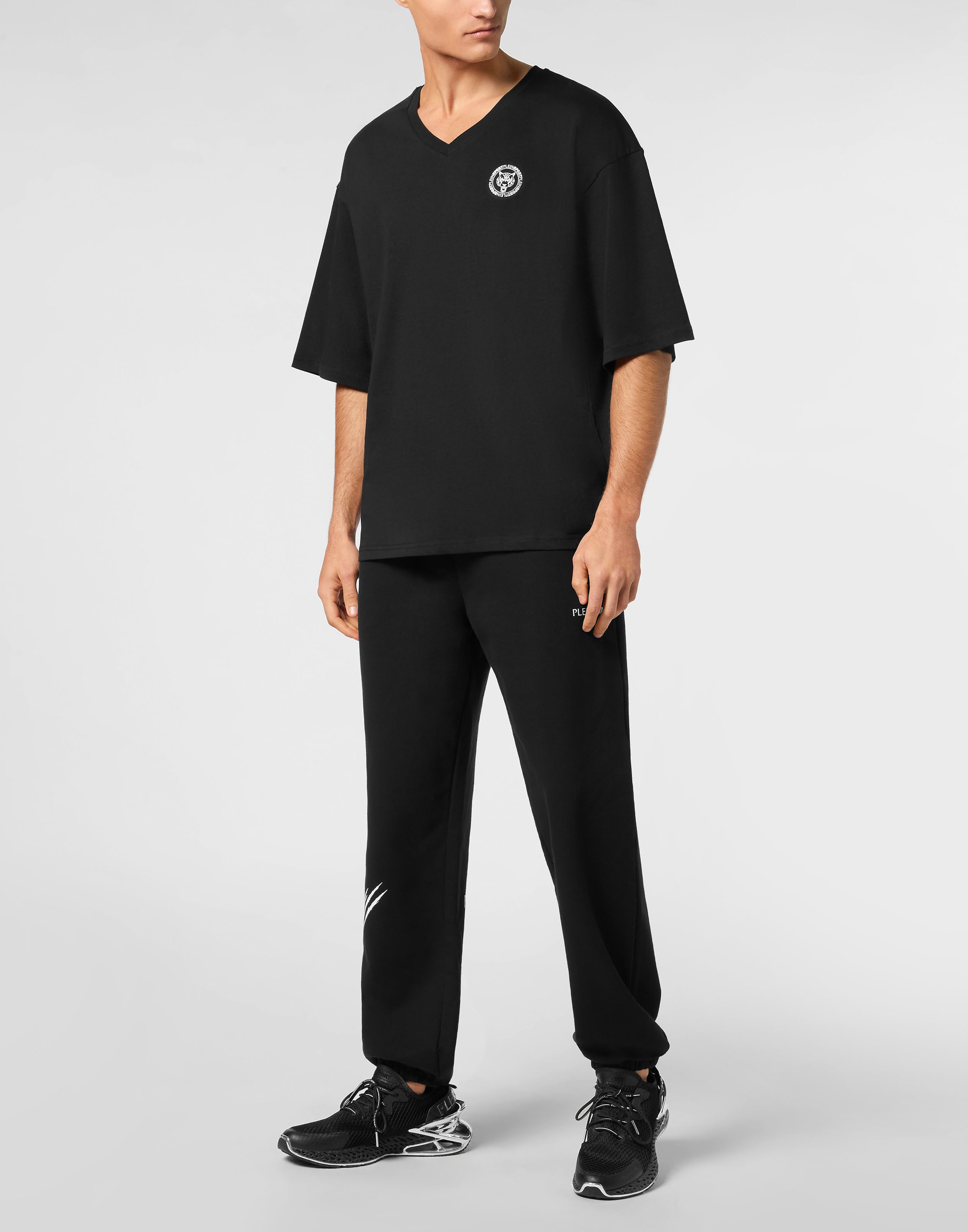 Thumbnail - PLEIN SPORT T-Shirt "T-Shirt V-Ausschnitt Ss"