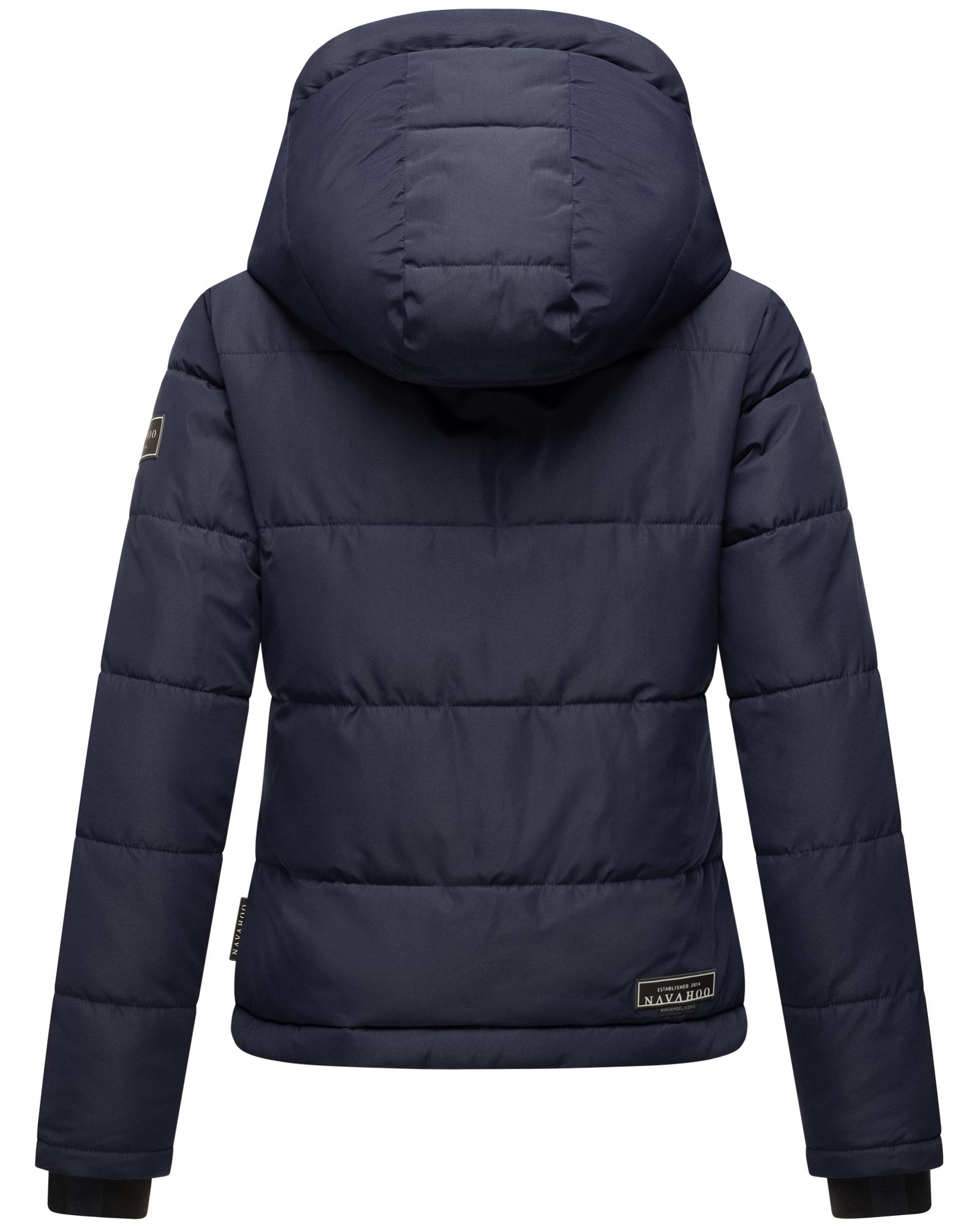 Thumbnail - Navahoo Steppjacke "Mit Liebe XIV", mit Kapuze, Warme gesteppte Damen Winterjacke mit kuscheligem Kragen