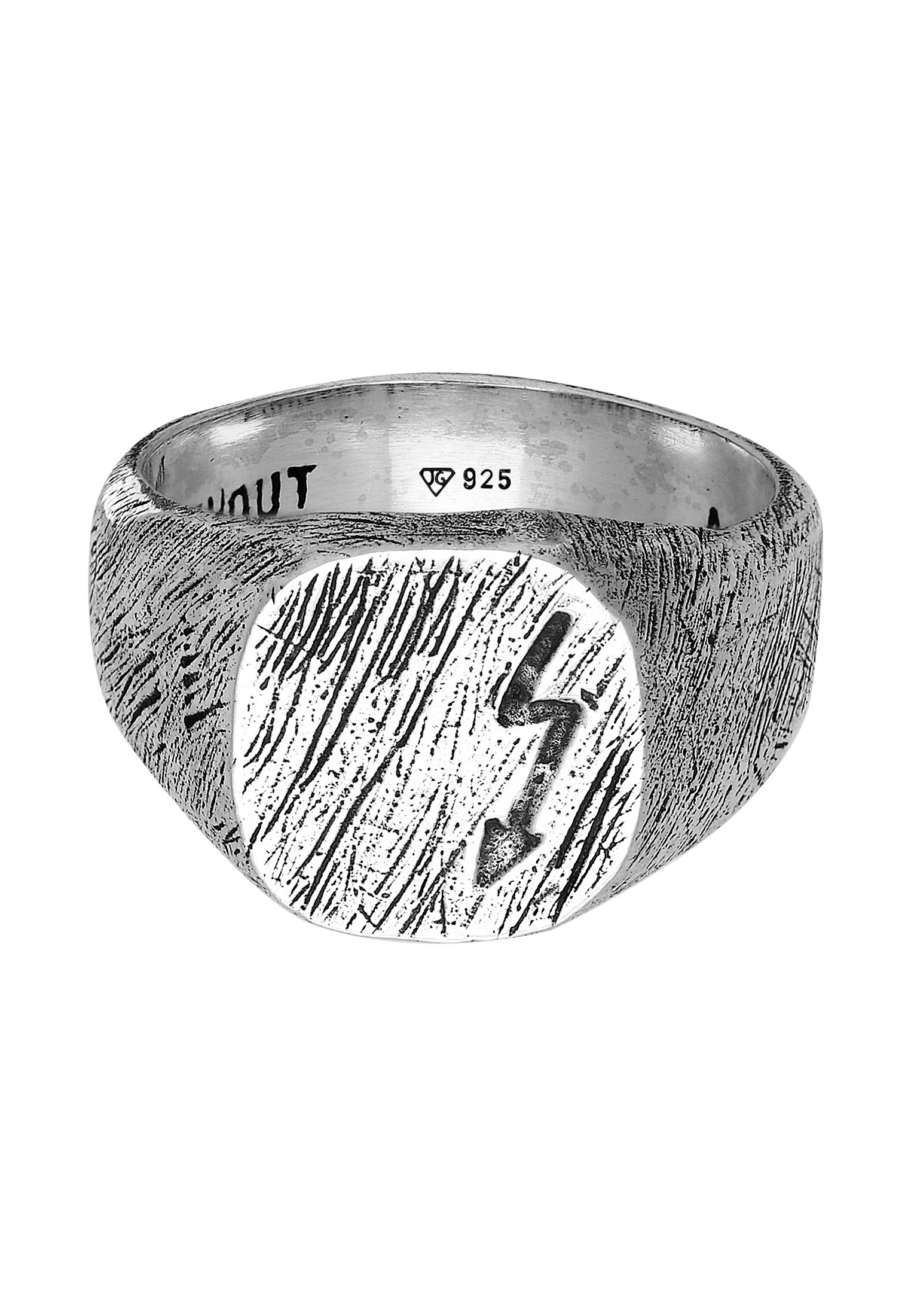 HAZE & GLORY Siegelring »Ring Siegelring - The Thunder 925 Silber«