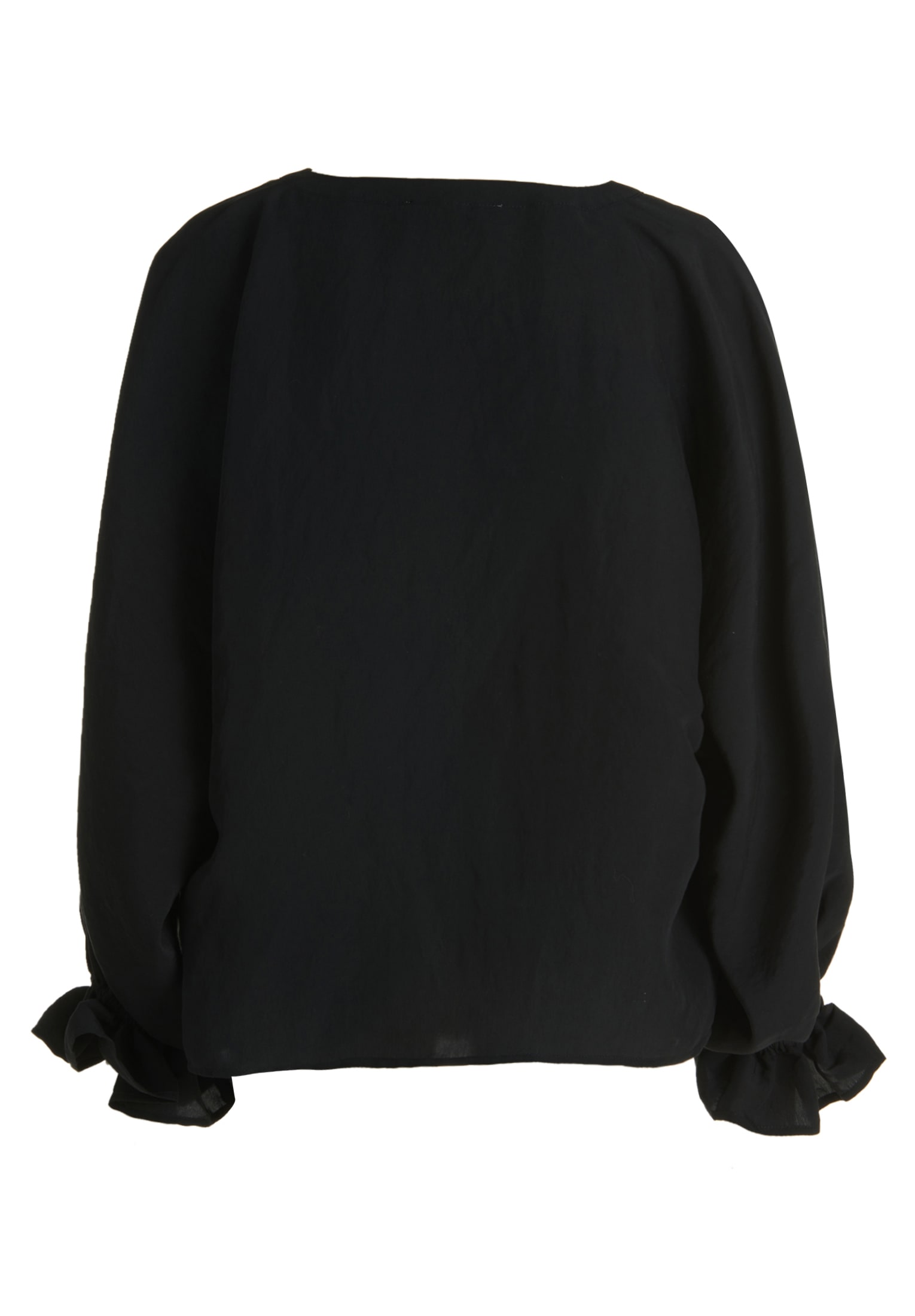 Cartoon Schlupfbluse »Damen mit Schleifenknoten«