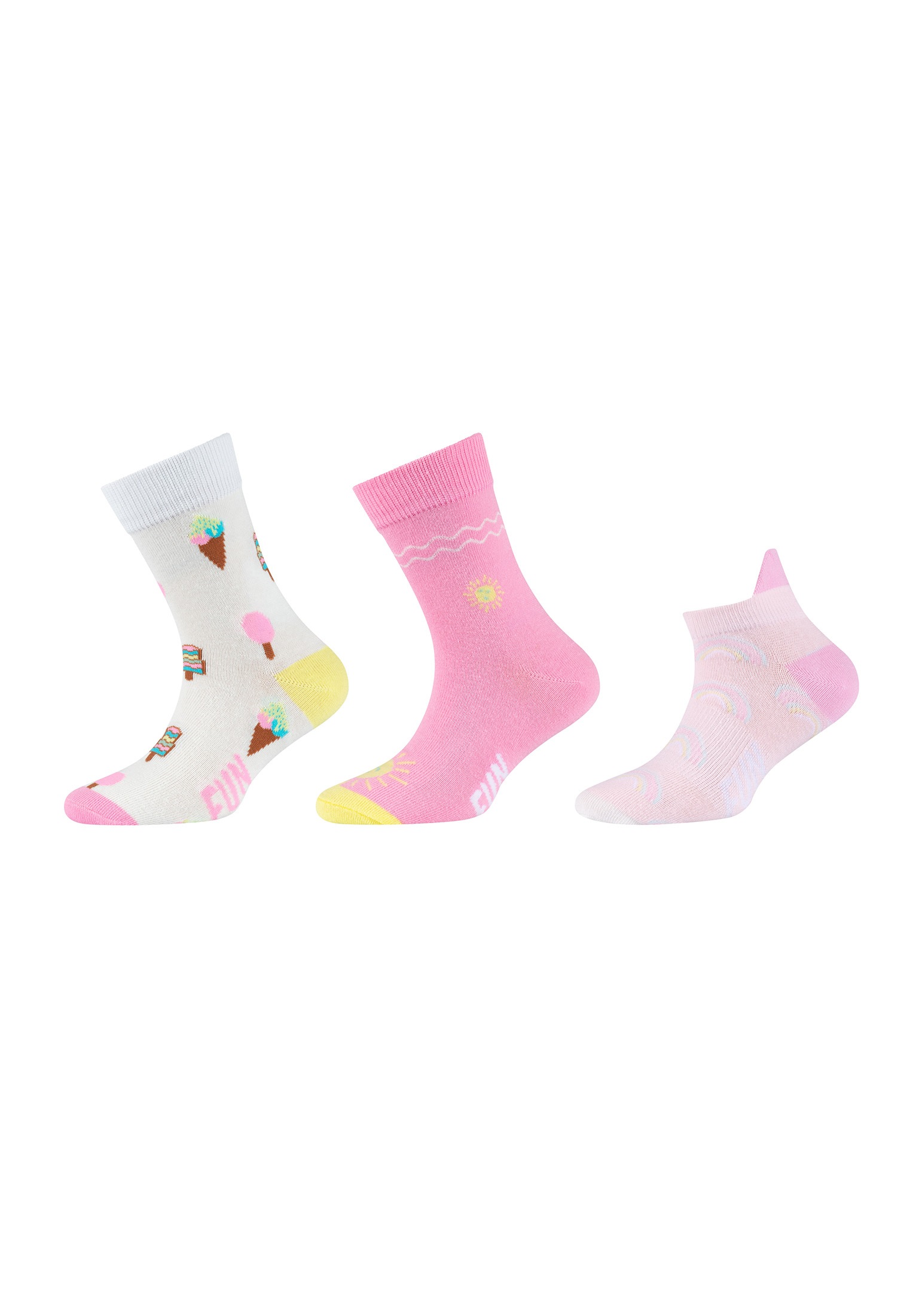 Fun Socks Socken »Socken ir Sneakersocken 3vnt. ...