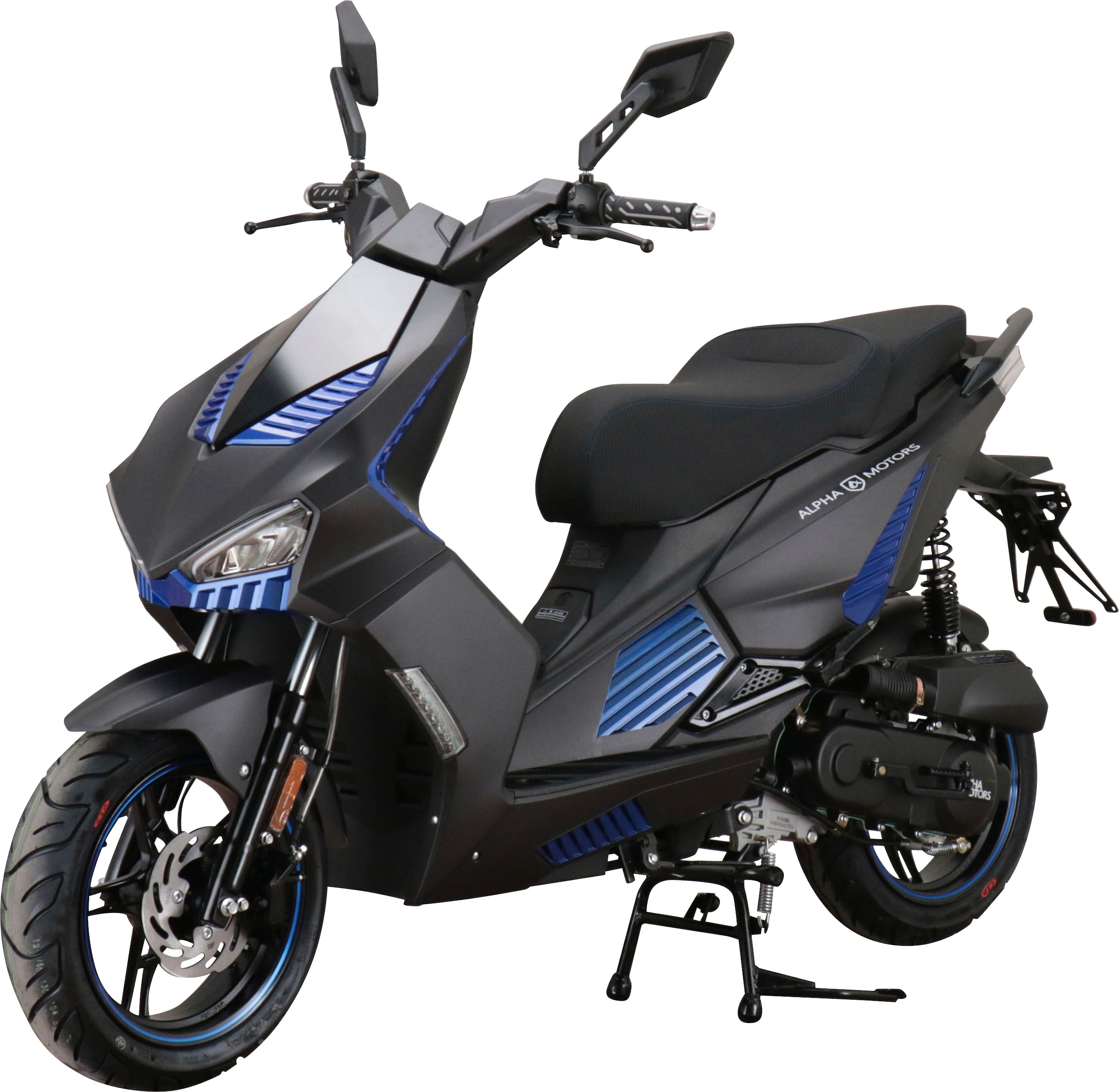 »SHARK«, Euro auf 50 5, bestellen 3 mit BAUR -System online cm³, Rechnung km/h, Keyless | Motors Motorroller Alpha PS, 45