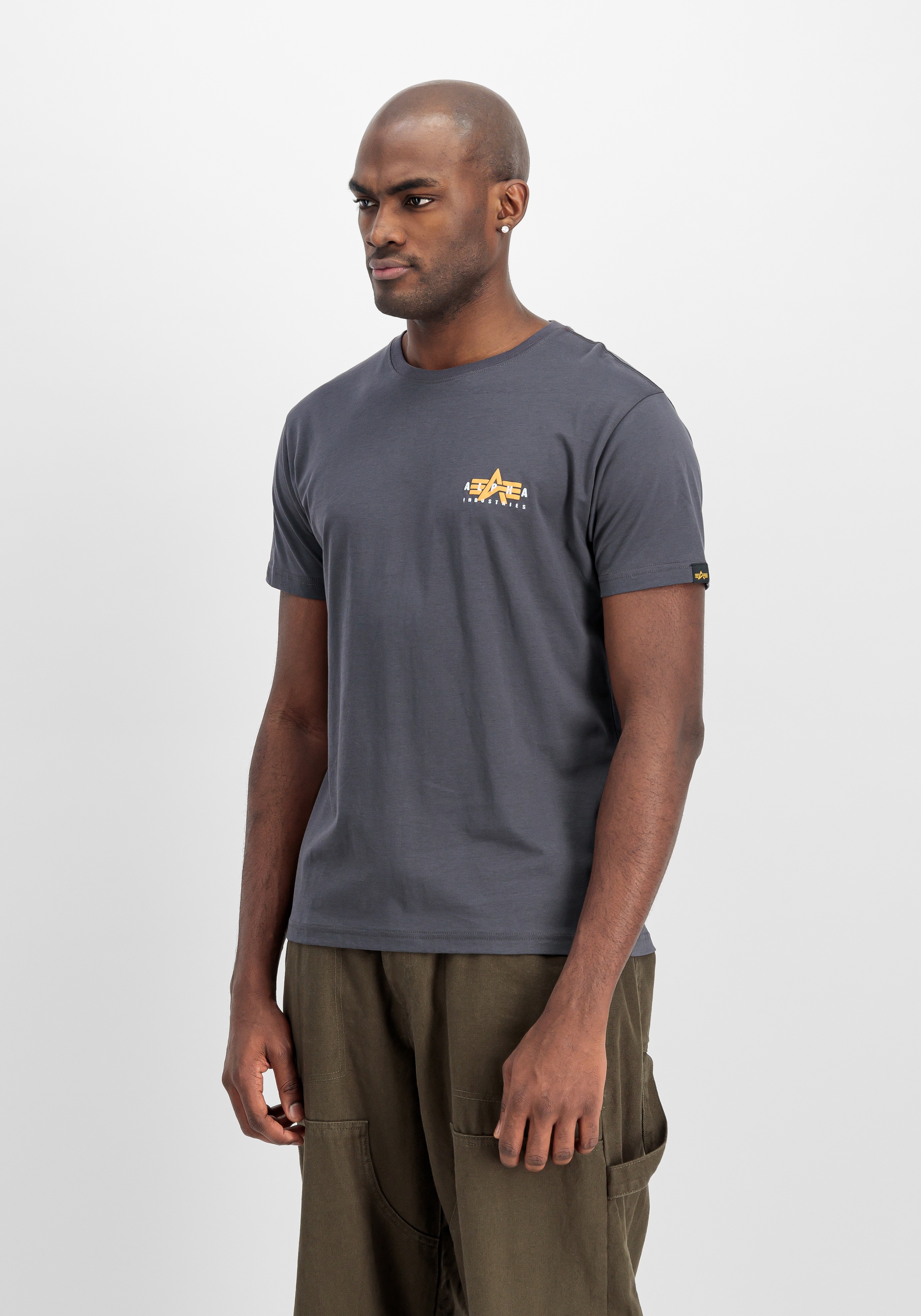 Alpha Industries "Puff Print Logo Backprint T-Shirt"