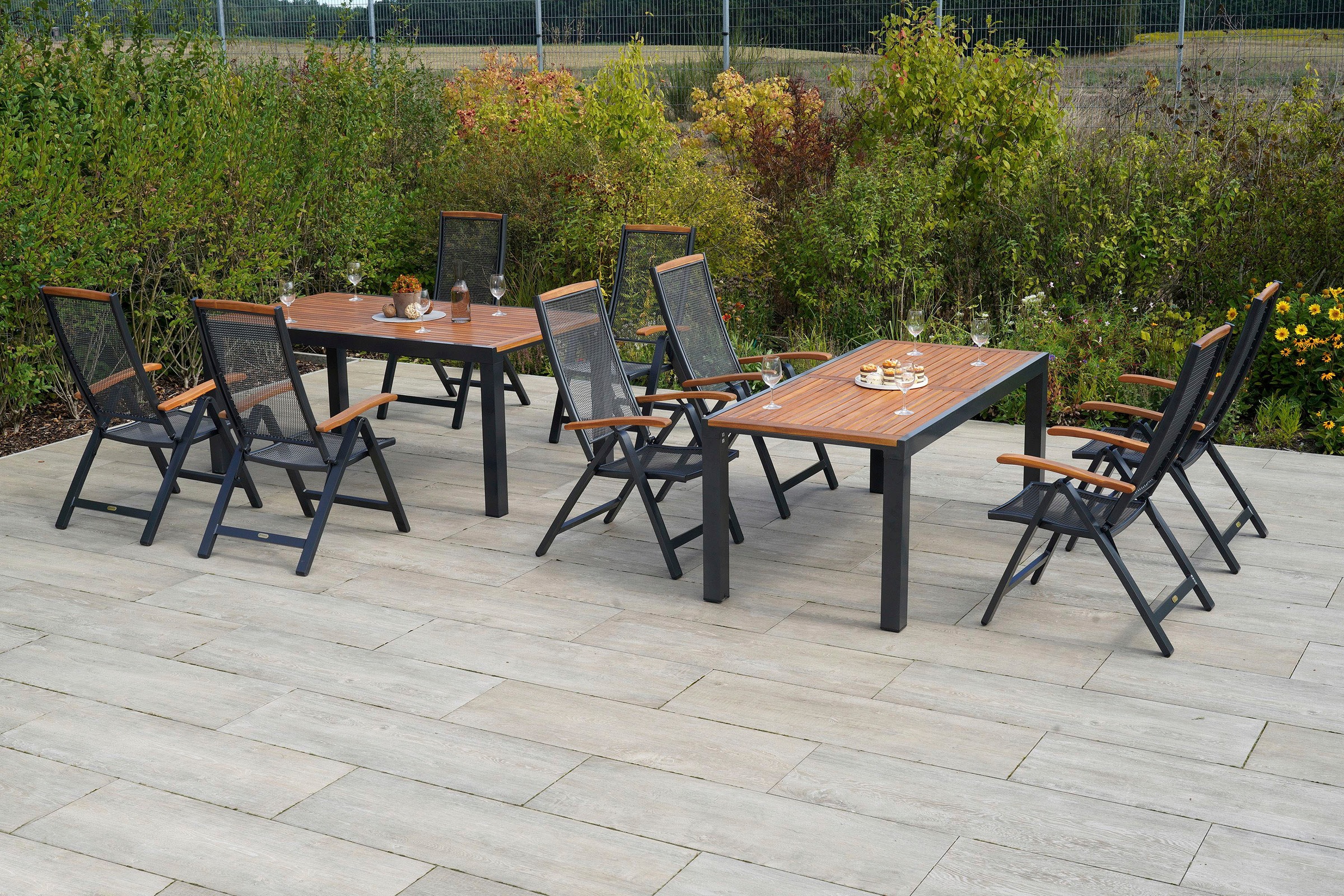 MERXX GartenEssgruppe »Tilos«, (9 tlg.) BAUR