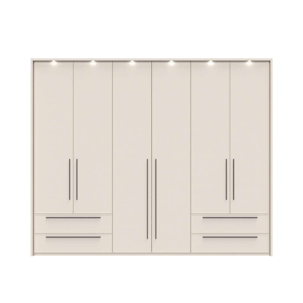 PLACES OF STYLE Drehtürenschrank "Opera mit oder ohne Kranz inkl. LED-Bel., günstig online kaufen