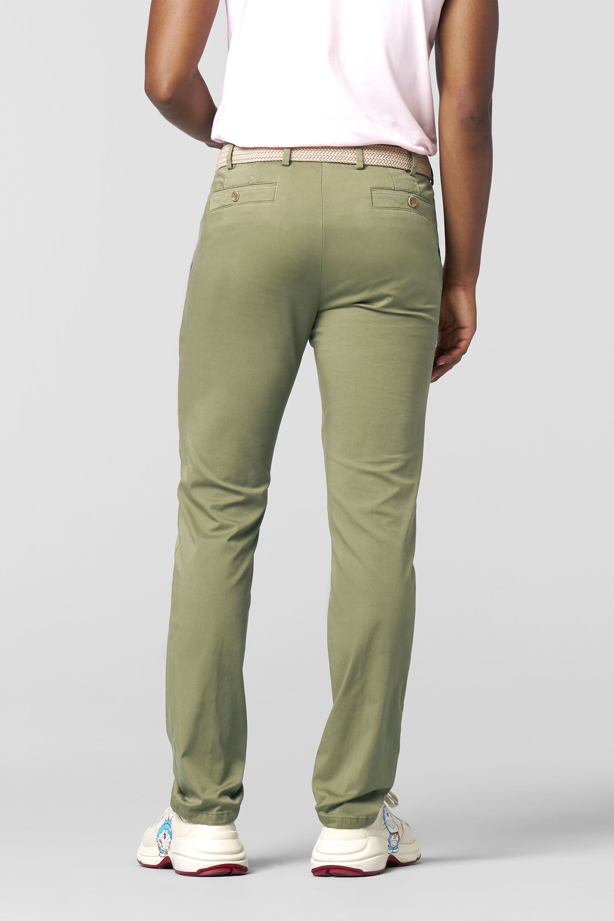 MEYER New York Chinos Olive 28 2