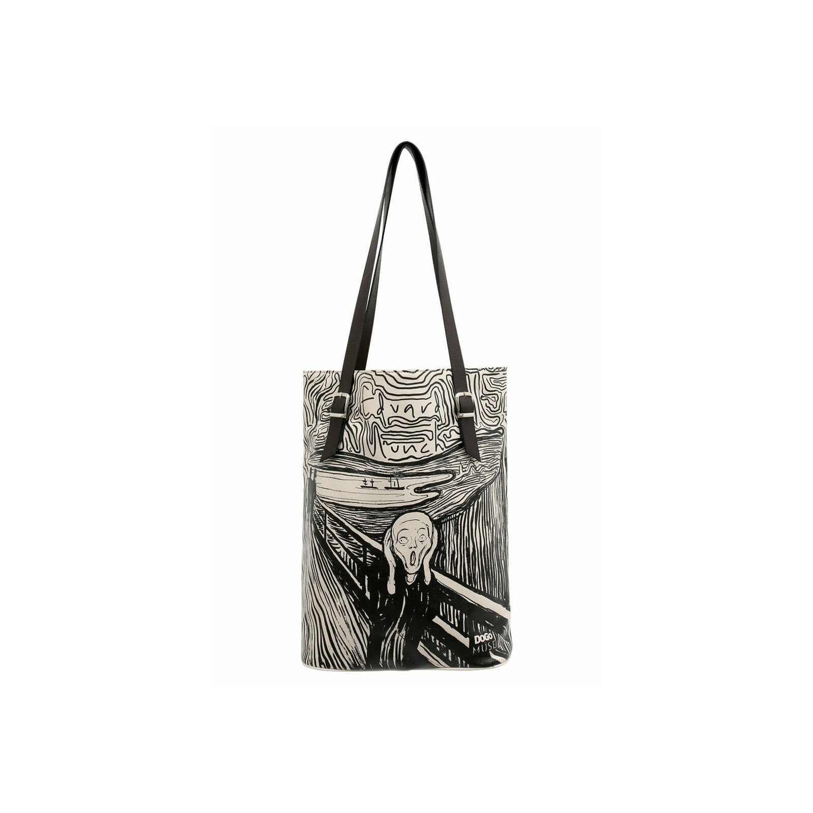 DOGO Outdoorsandale "Dogo Tall Bag Schultertascheedvard Munch The Scream Da günstig online kaufen