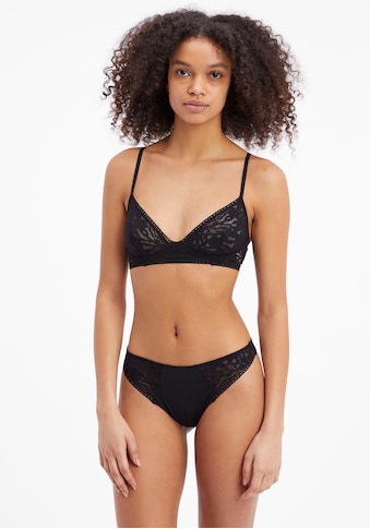 Calvin Klein Bralette-BH su Lochstickerei