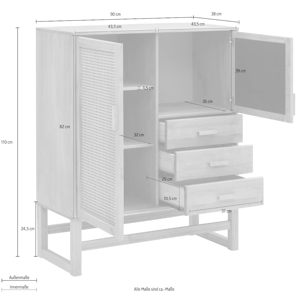 Home affaire Highboard