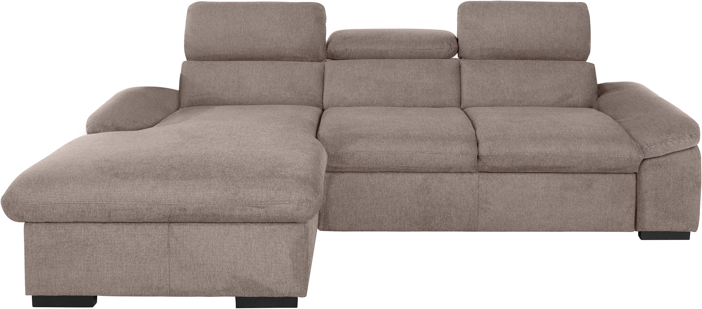COTTA Ecksofa "Lola L-Form mit Kopfteilfunktion & Hocker", (Set, mit Hocker günstig online kaufen