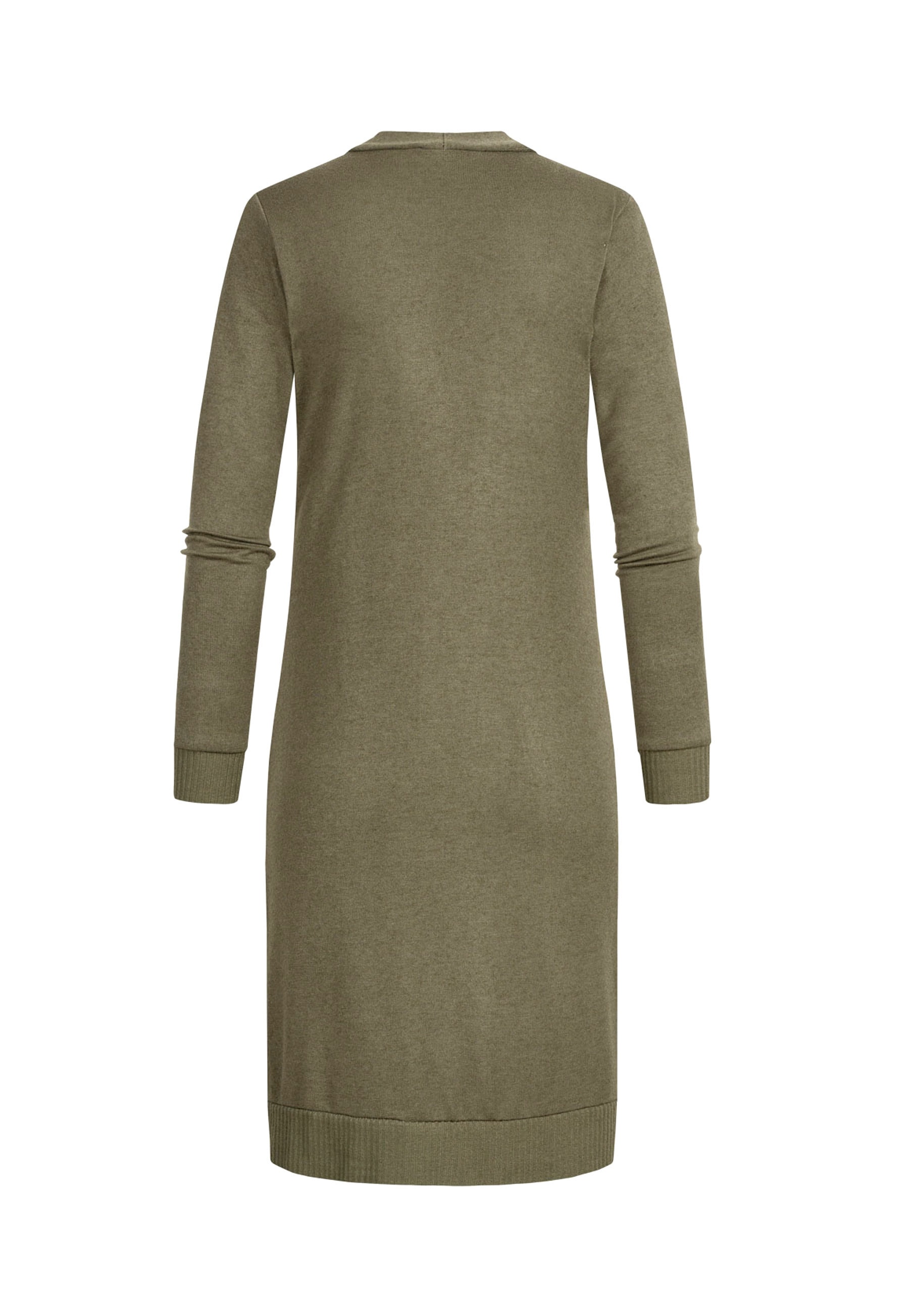 CLOUD 5IVE Strickjacke »CLOUD 5IVE Longform Viskose Cardigan mit 2 seitl. Taschen« 1 Stk.